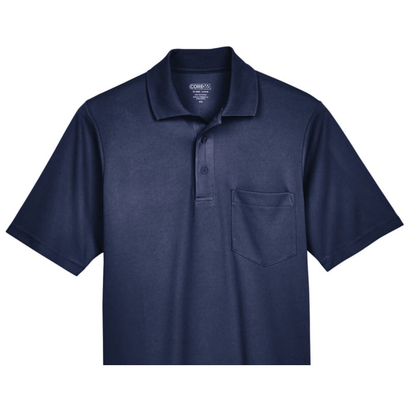 CORE365 Men's Origin Performance Piqué Polo With Pocket 18