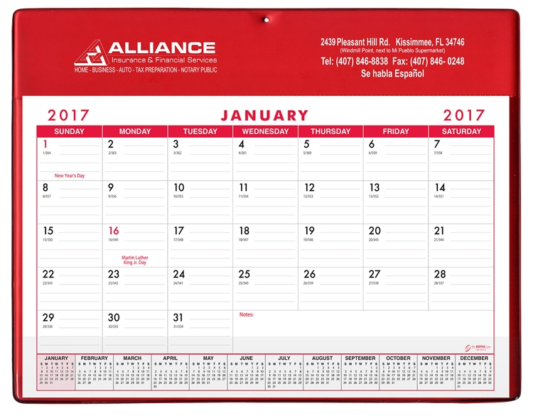 Super Economy Calendar Pad 2