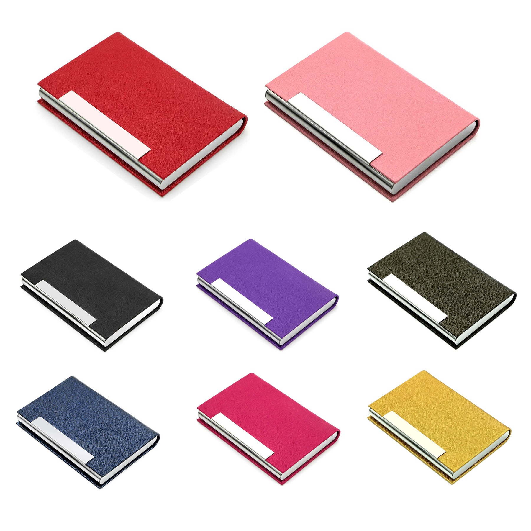 Business Card Holder PU Wallet 2