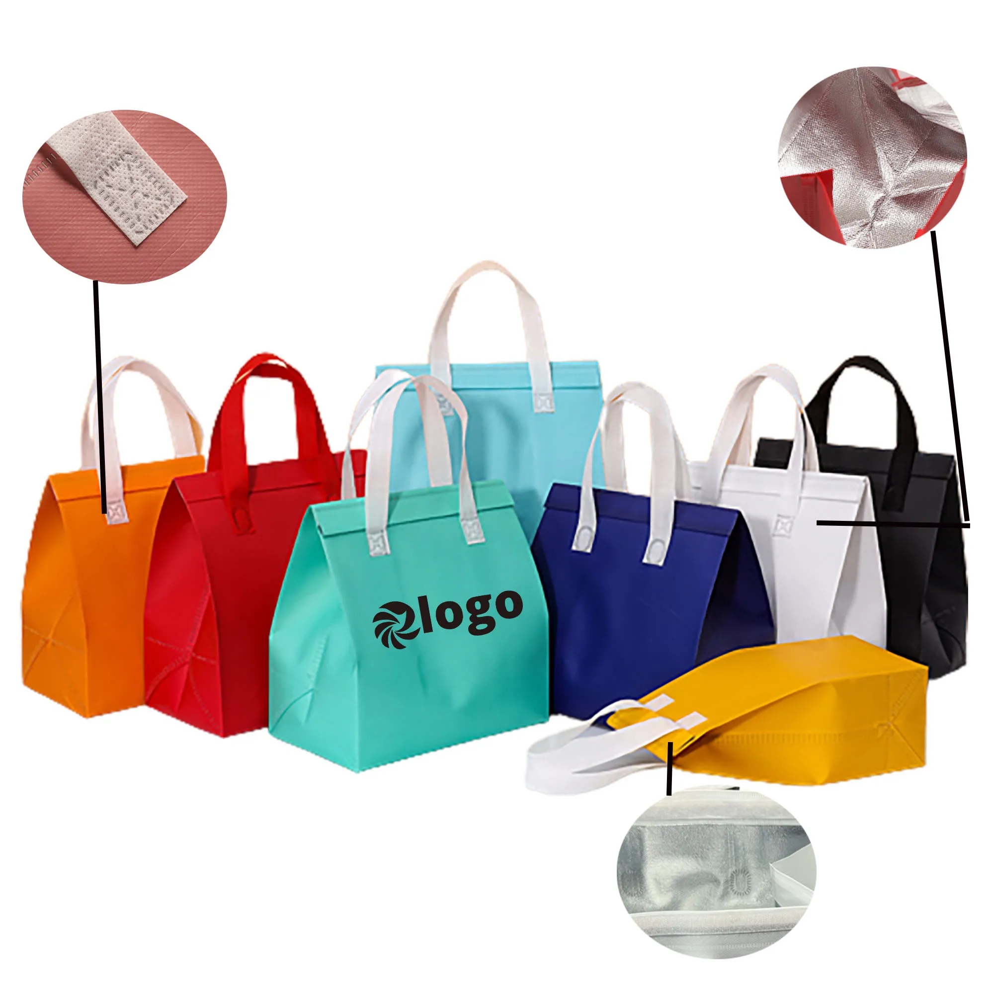 Insulated Non-woven Tote Bags 4