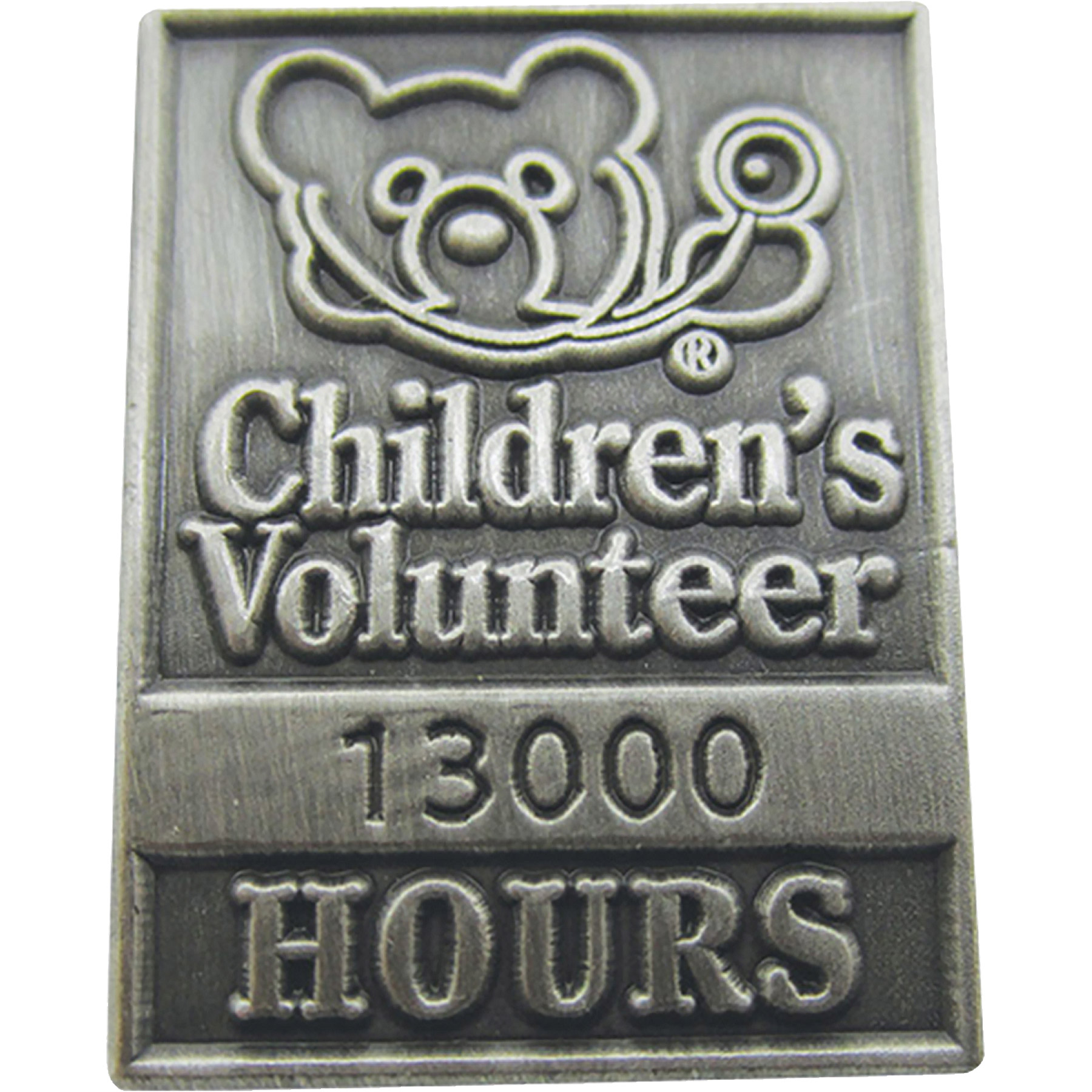 Diestruck Antiqued Lapel Pins: 1 1/2" W x 1 1/2" H 2