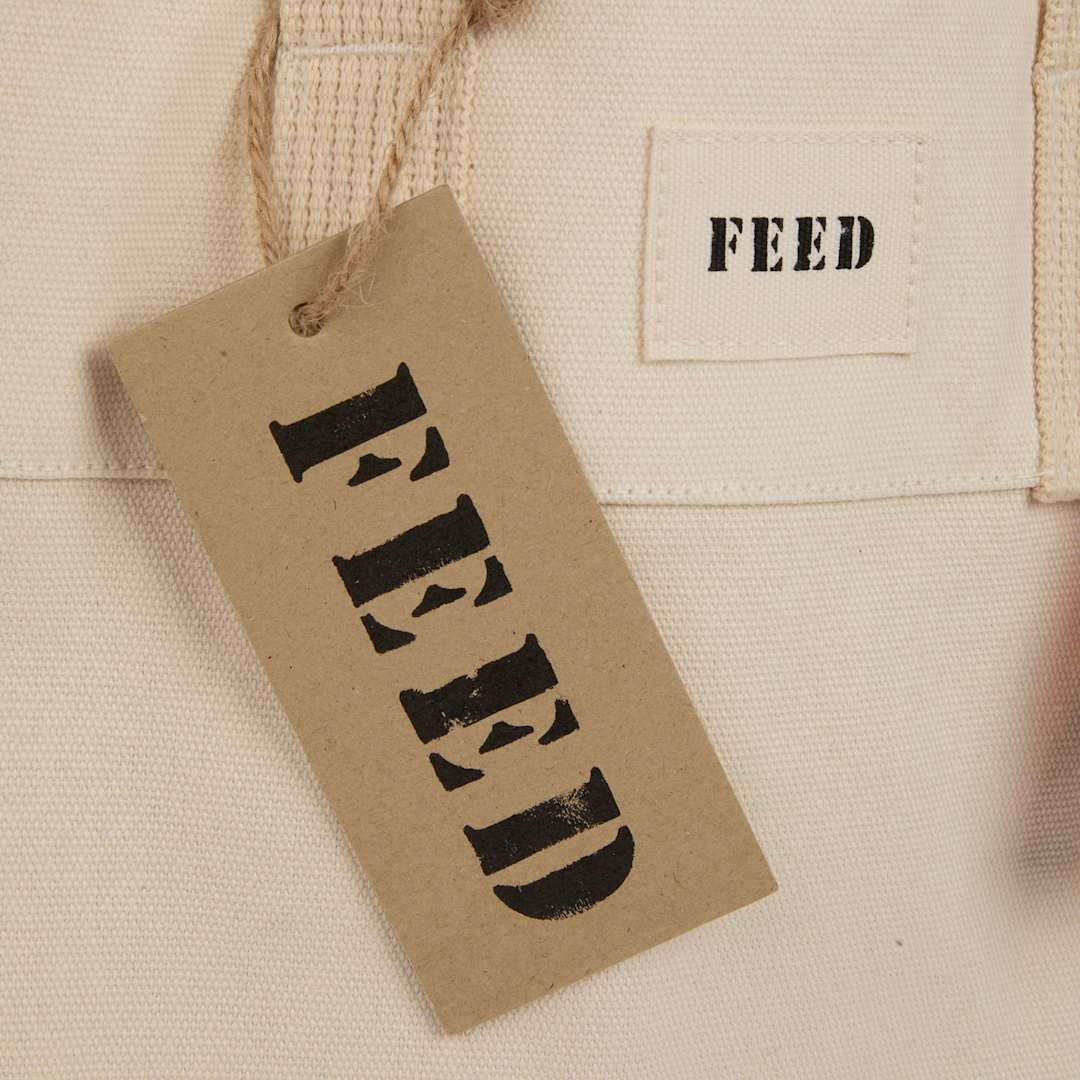 FEED Organic Cotton Market Tote, custom tote bag with logo imprint 61