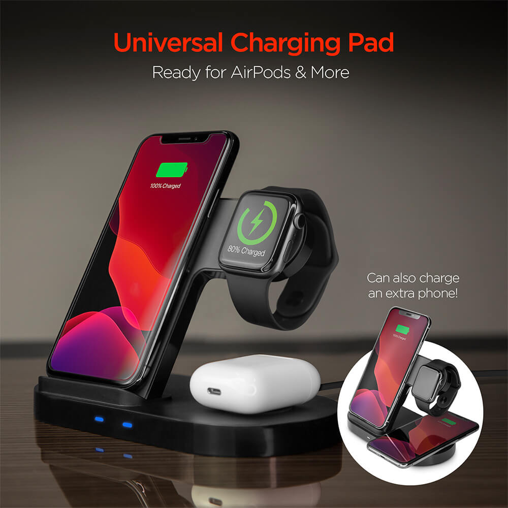 HyperGear 3-in-1 Wireless Charging Dock 13