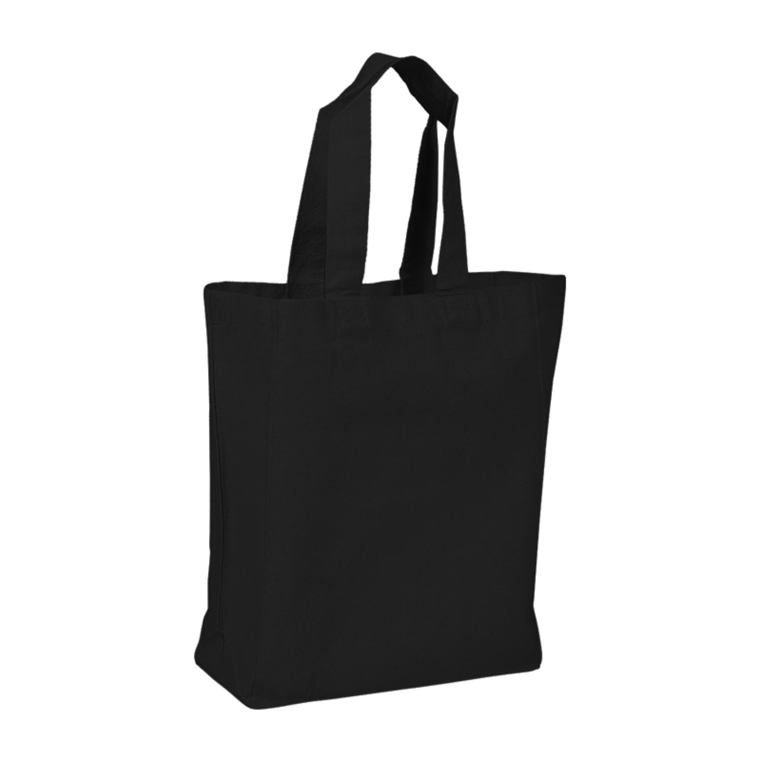 100% Cotton Canvas sheeting Multipurpose shopping Bag USA Decorated (8" x 10")