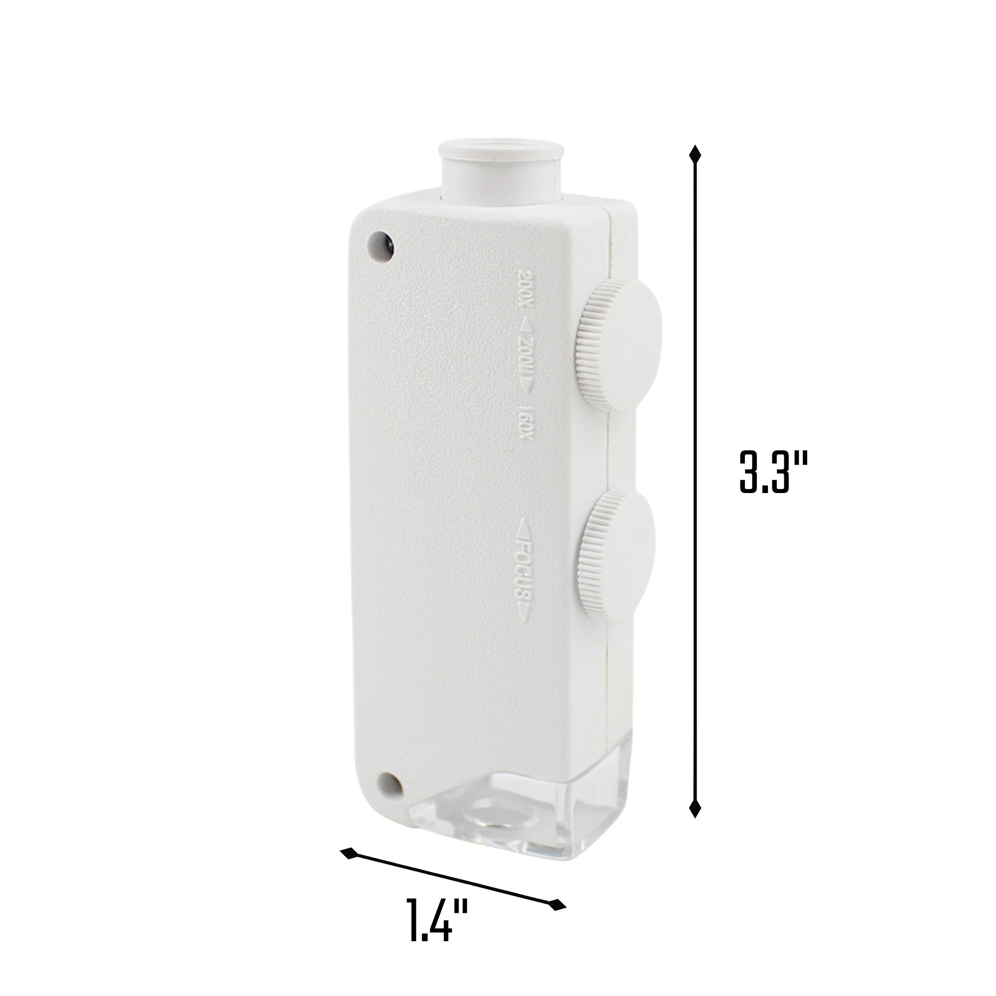 Mini 60X - 100X Zoom LED Lighted Microscope 2