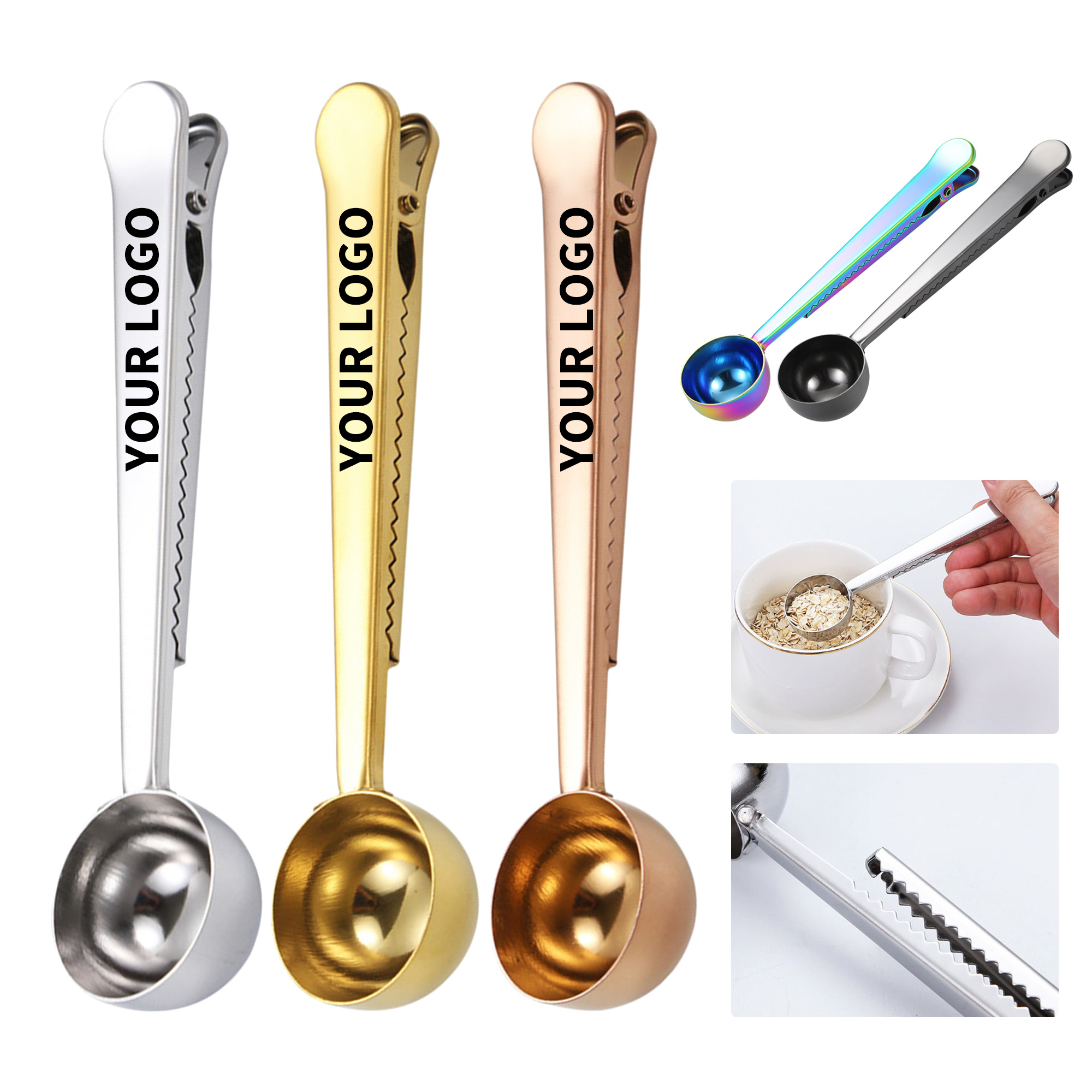 Stainless Steel Spoon Seal Clip 7