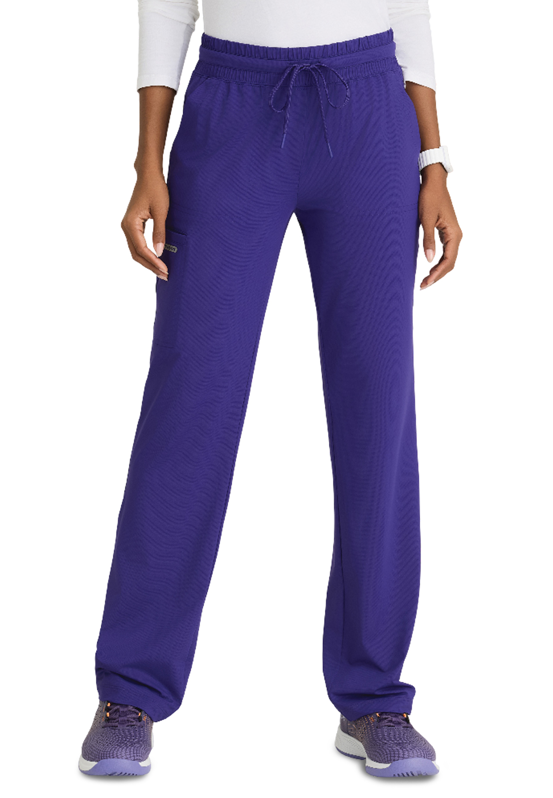 Skechers Slip-Ins - Women's Five-Pocket Shirred Waistband Reach Scrub Pant 2