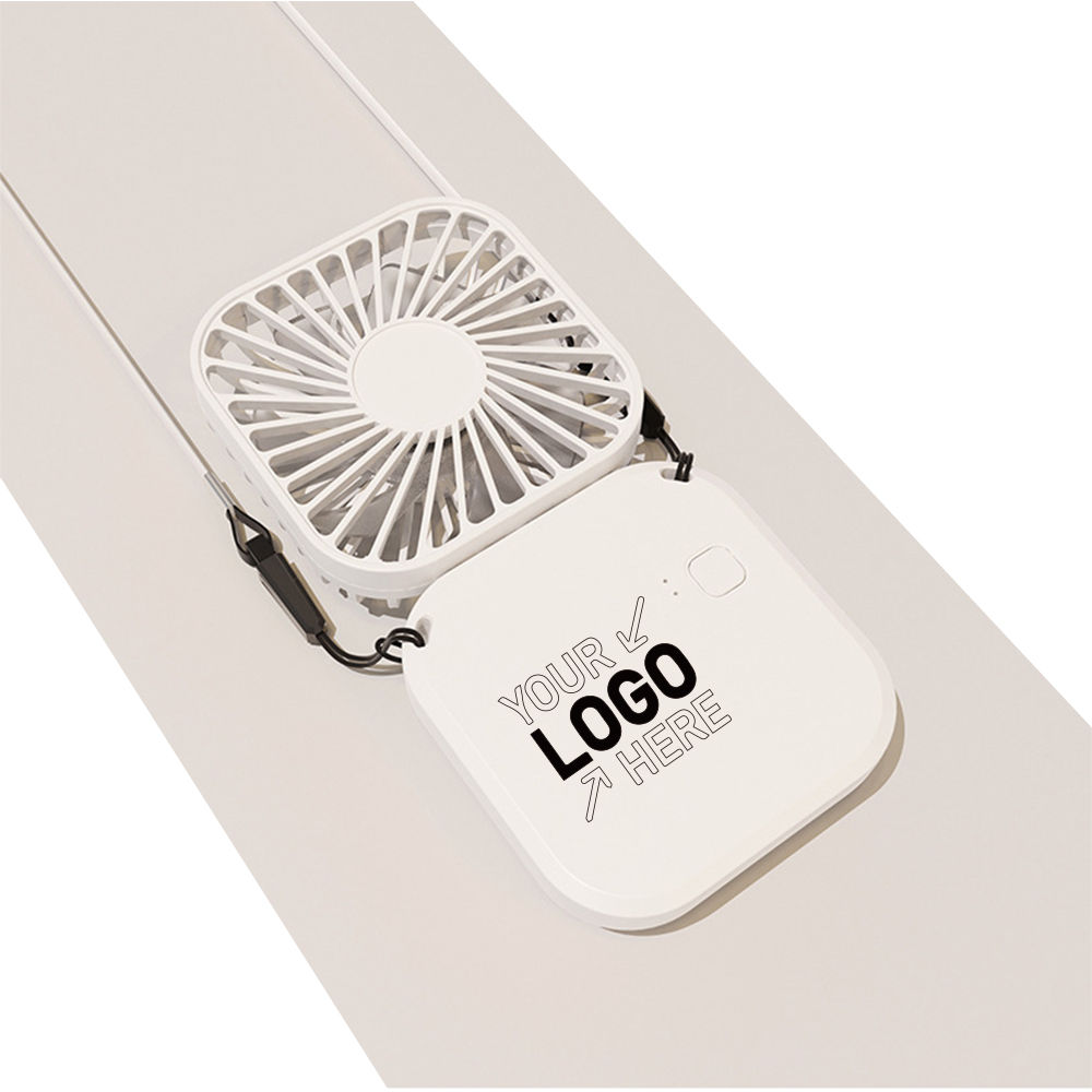 Portable Necklace Folding Fan 1