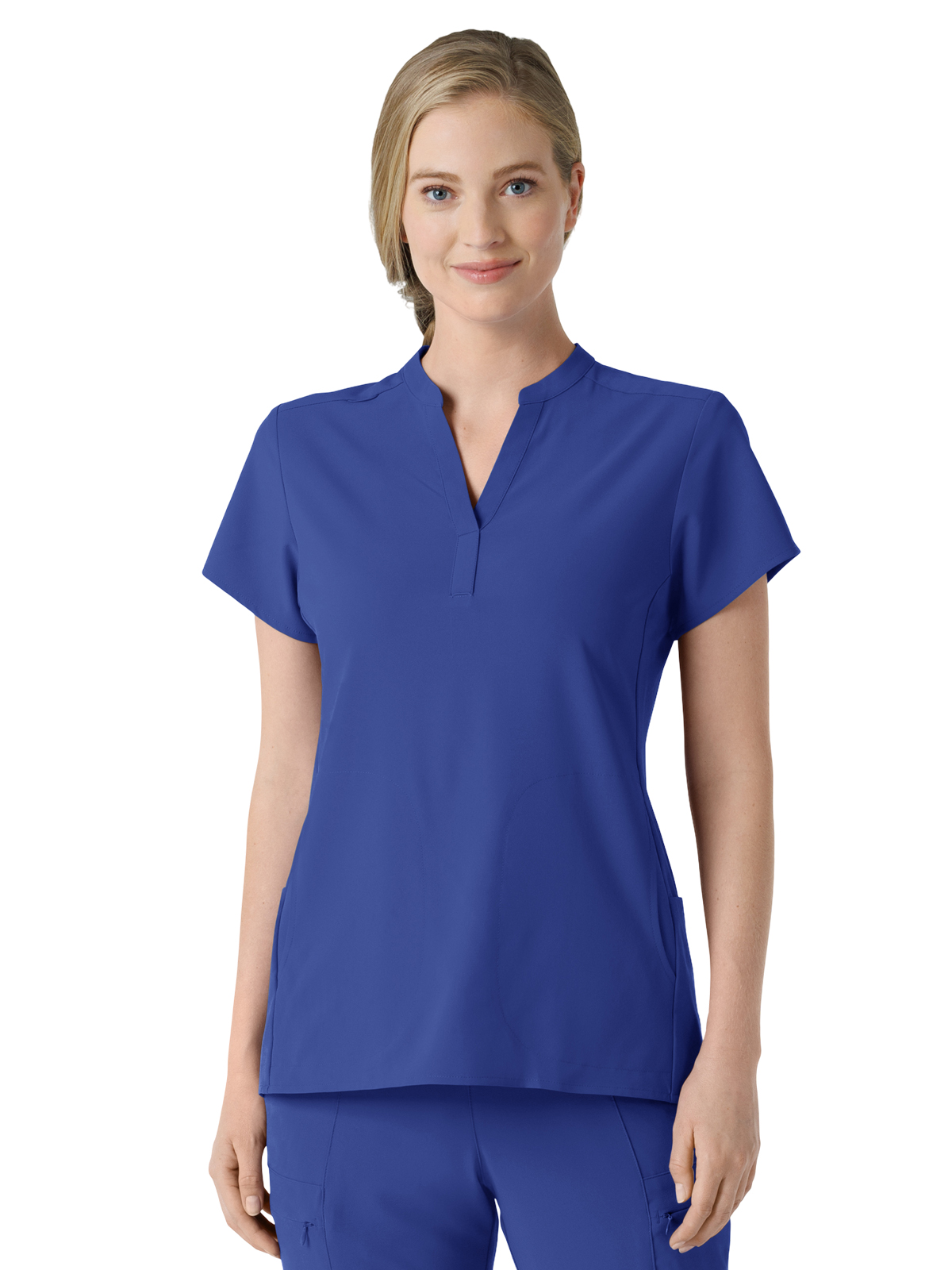 Wink - Renew - Women's Four-Pocket Mandarin Collar Top 37
