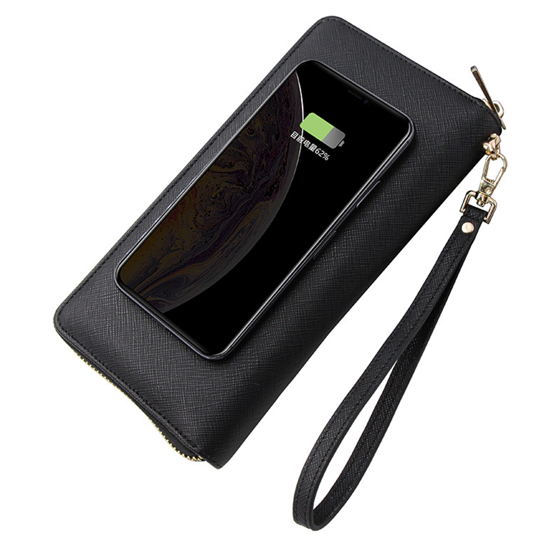 Leather Cellphone Clutch Wallet 4