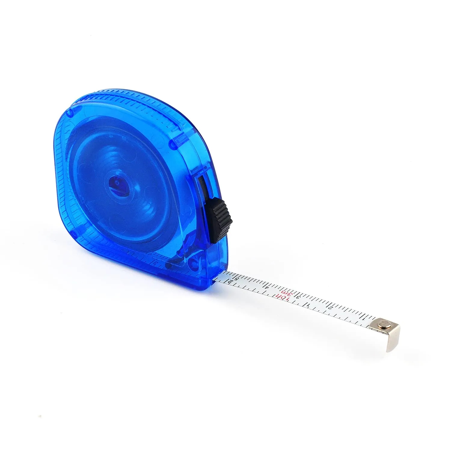 Mini Steel Tape Measure with Transparent Plastic Shell 1