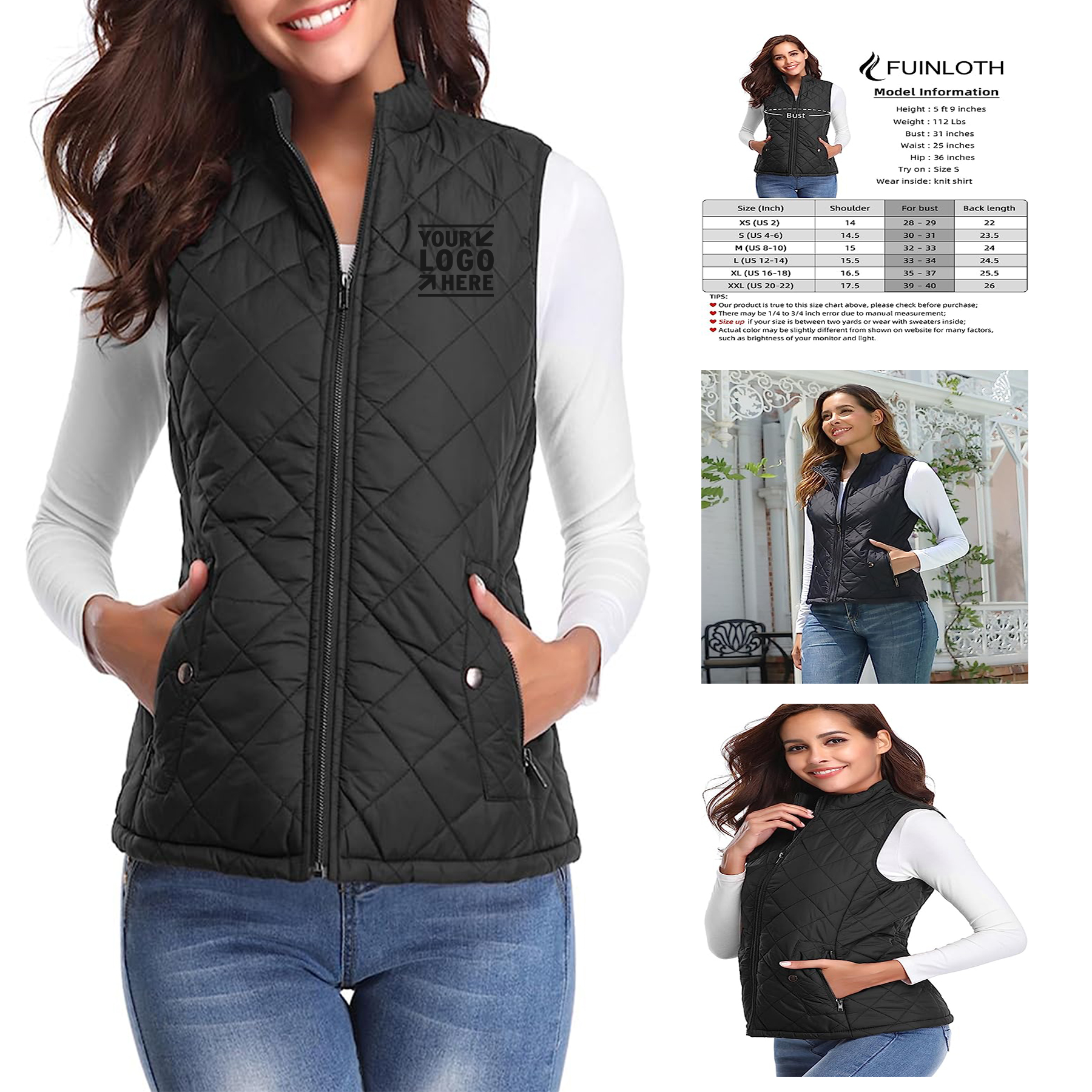 Women's Quilted Vest