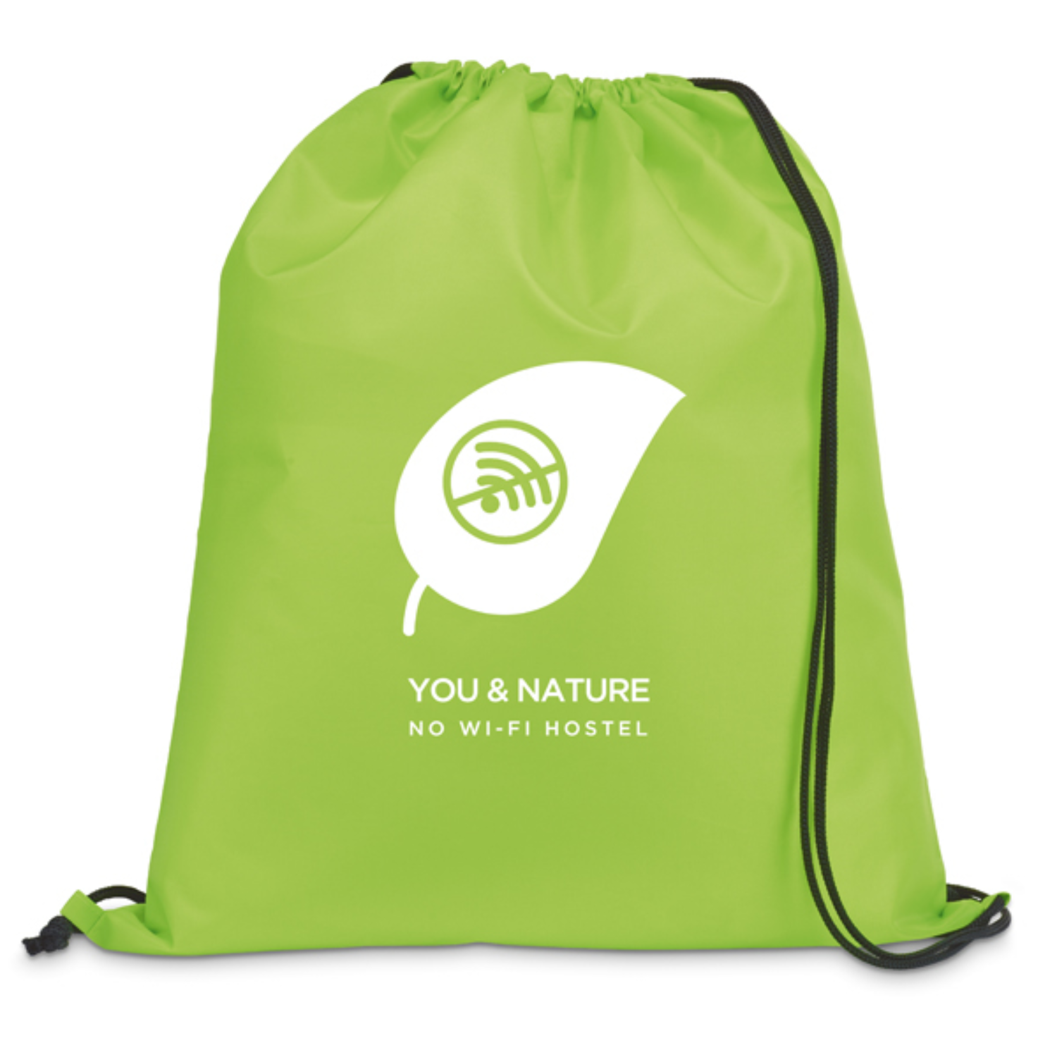 Heavy Duty 210D Poly Drawstring Cinch Up Backpack (14" x 17") 2