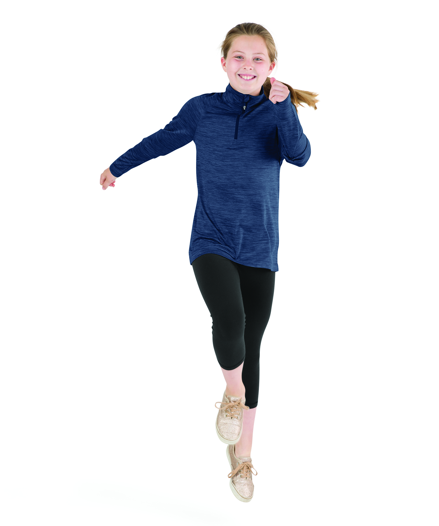 Youth Space Dye Performance Pullover 19