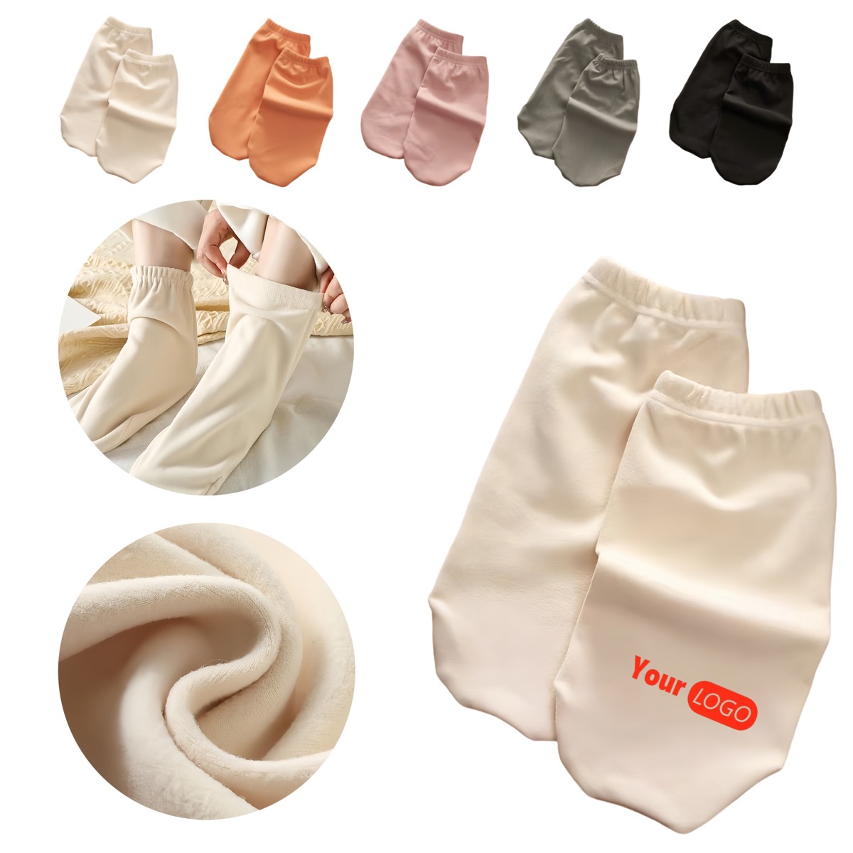 Loose-fitting Foot Protection Sleep Warm Socks 4