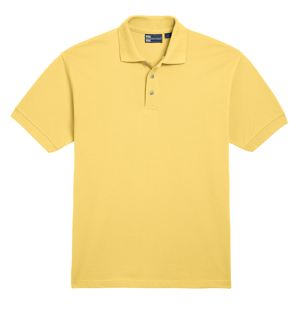Men's Cotton Pique Polo 107
