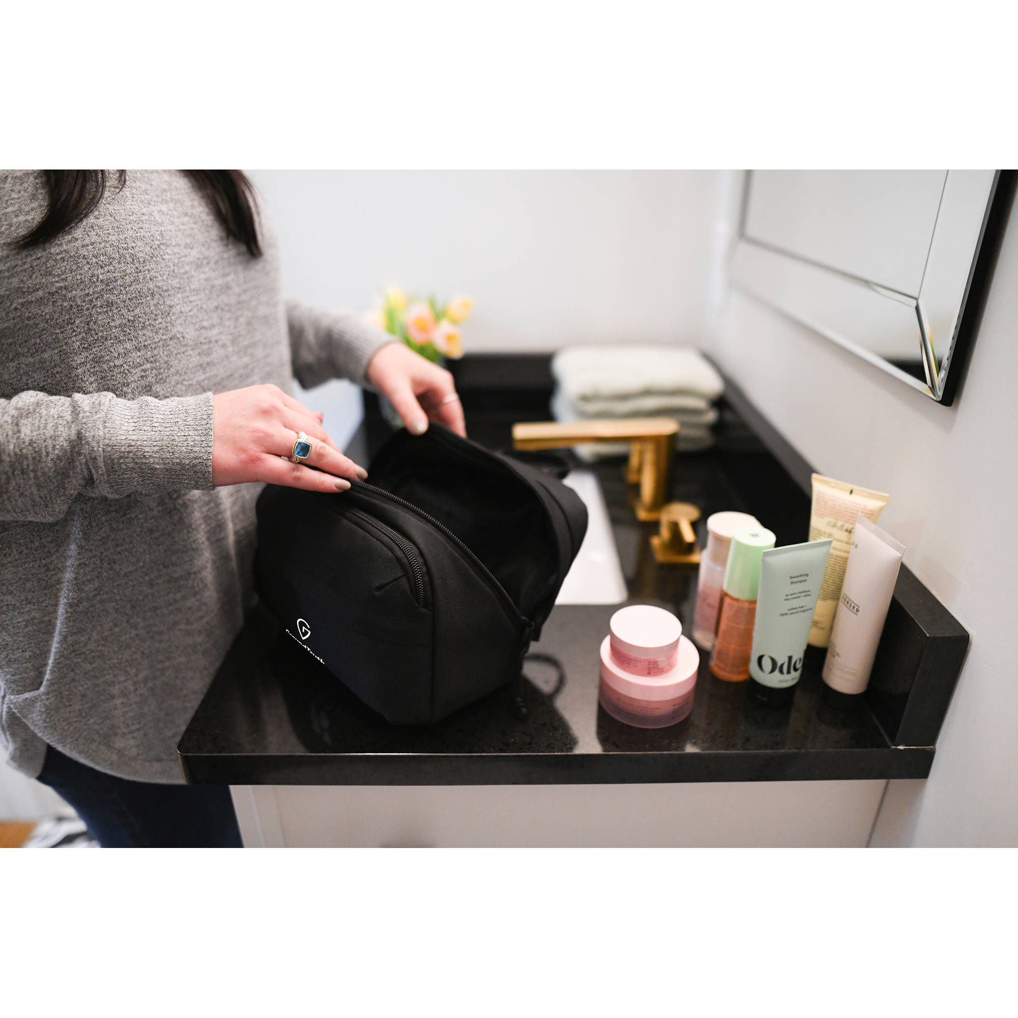 Renew Recycled rPET Toiletry Bag - AWARE™ 9
