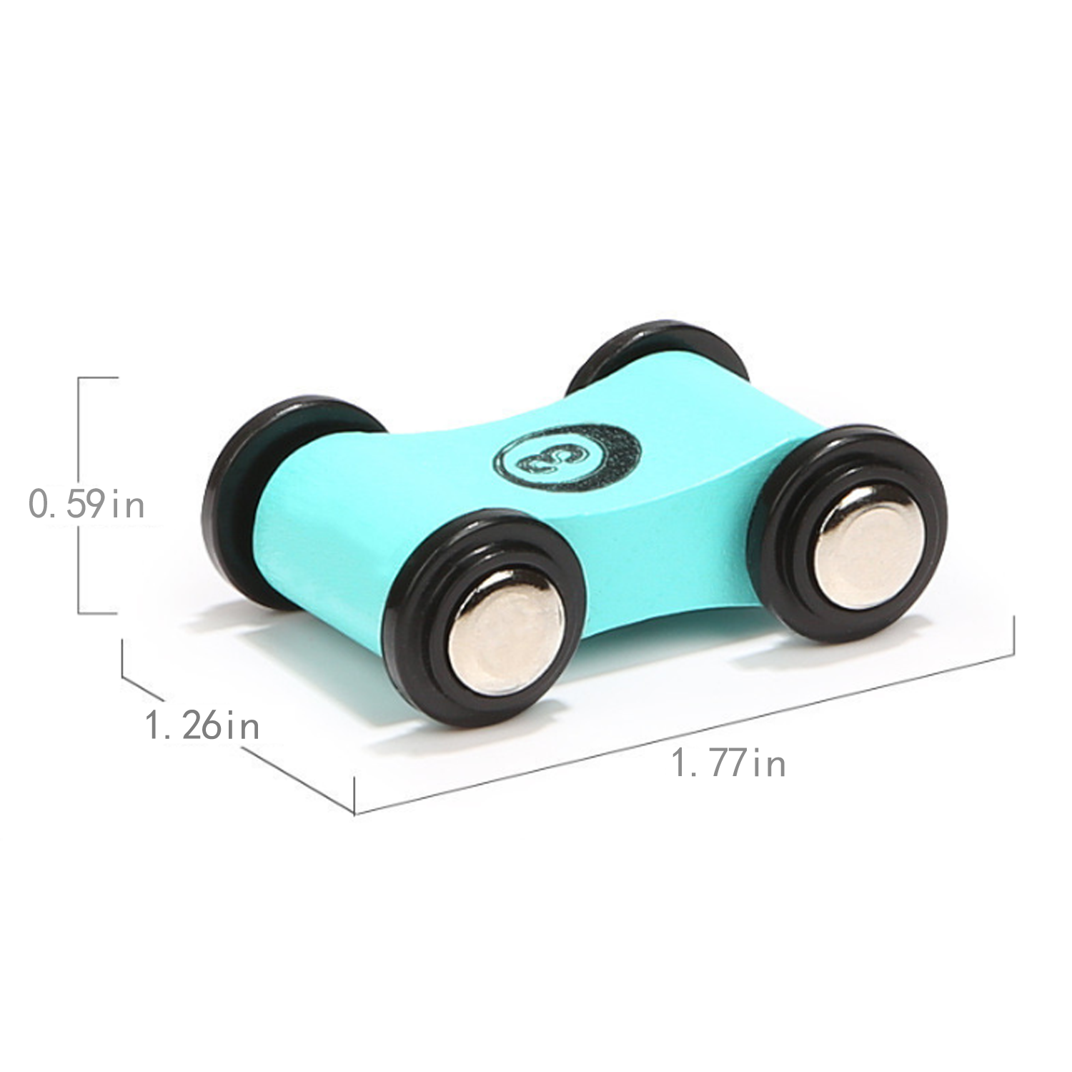 Mini Wooden Toy Car 5