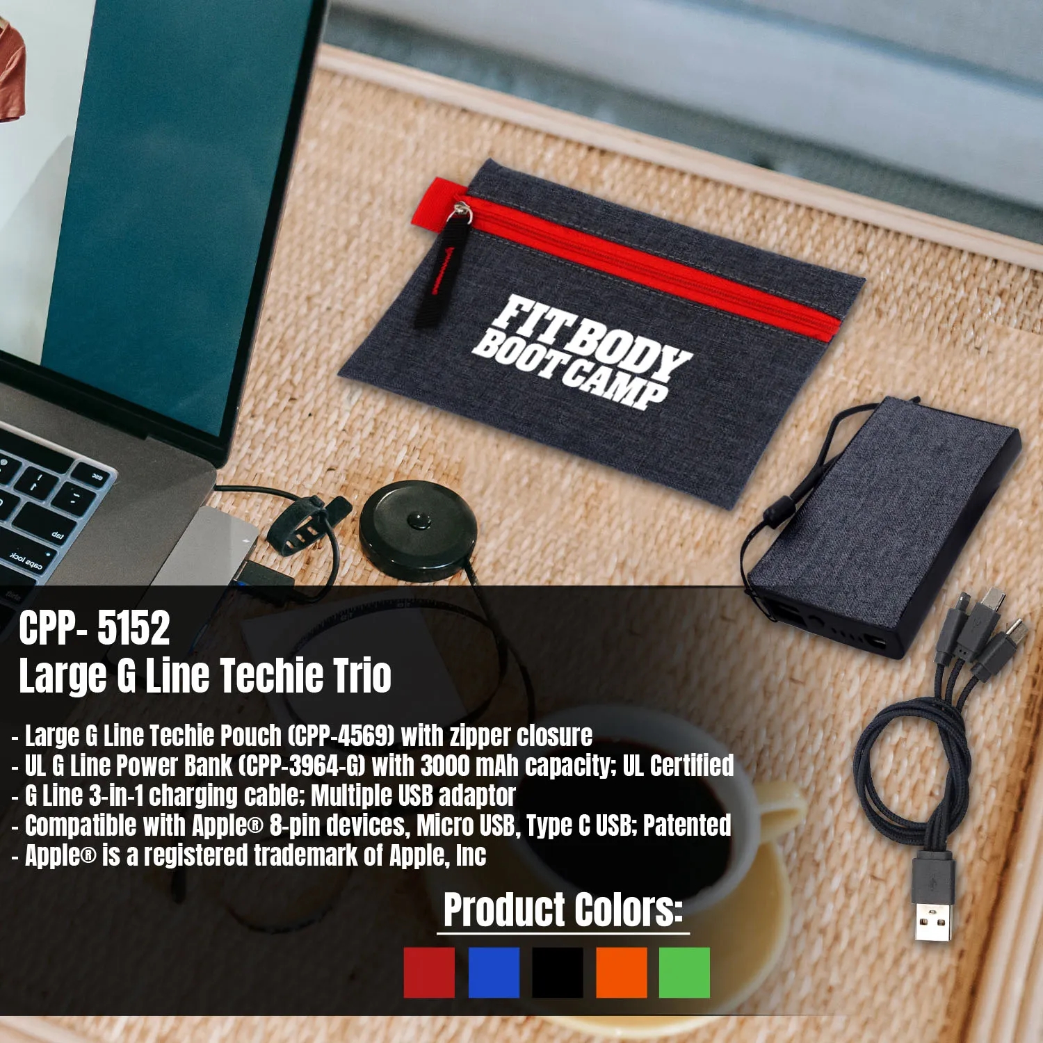 Large G Line Techie Trio 13