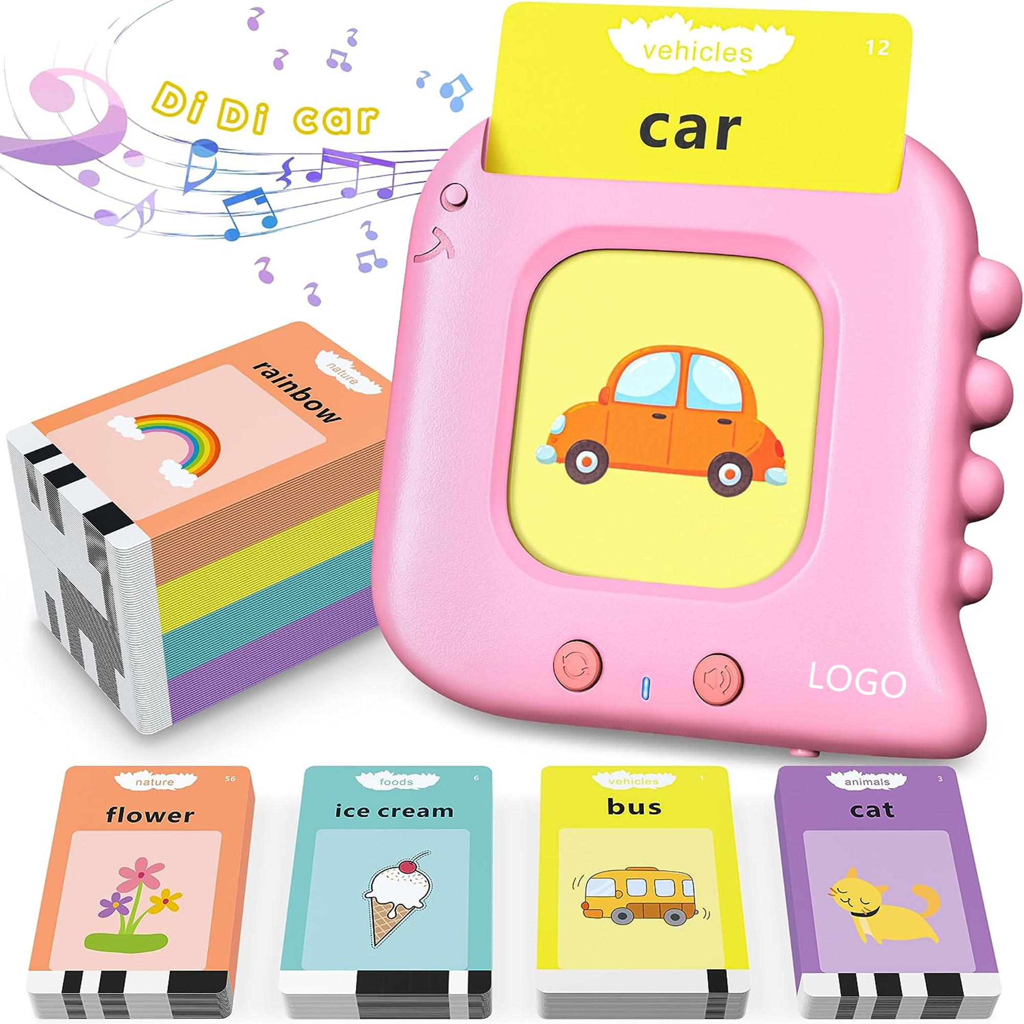 Kids Talking Flash Cards With 224 Sight Words 3