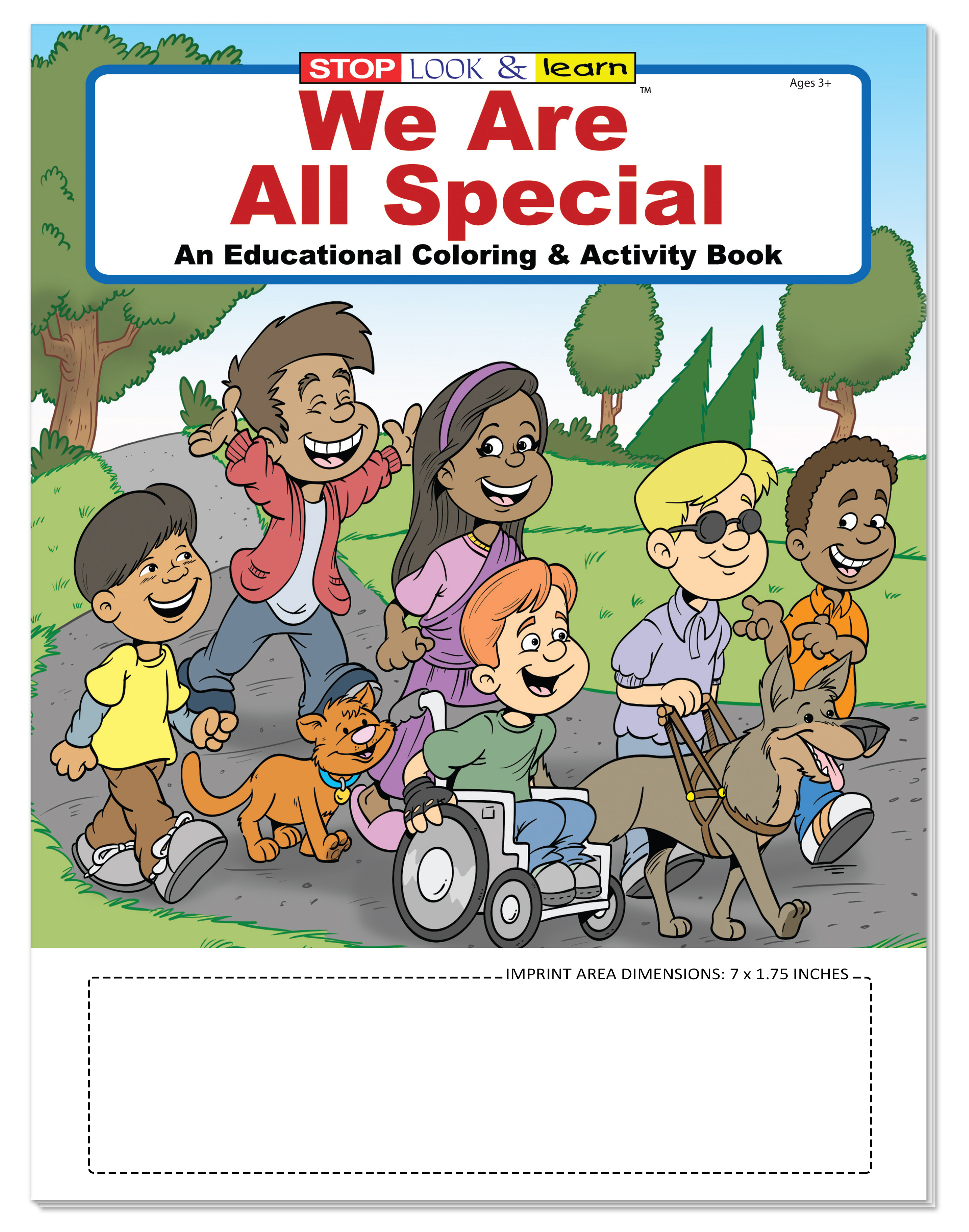 COLORING BOOK - We Are All Special Coloring & Activity Book 1