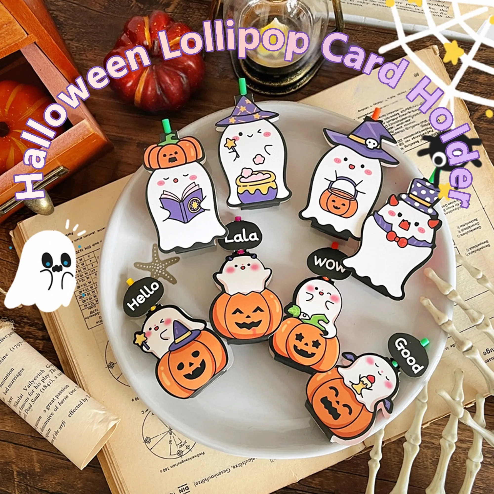 Halloween Lollipop Card Holder 4