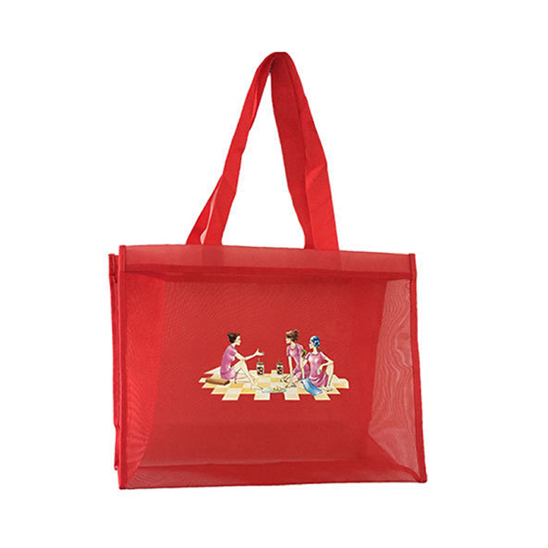 Nylon Mesh Beach Tote Bag 5