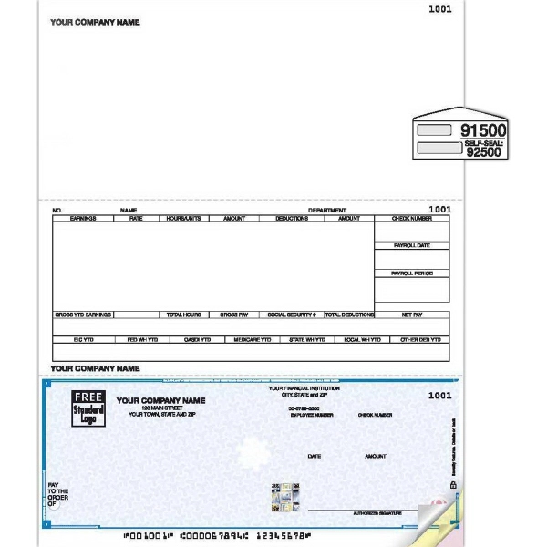 Laser payroll bottom check 2