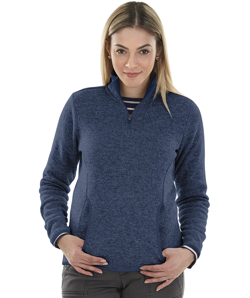 Women's Heathered Fleece Pullover 43