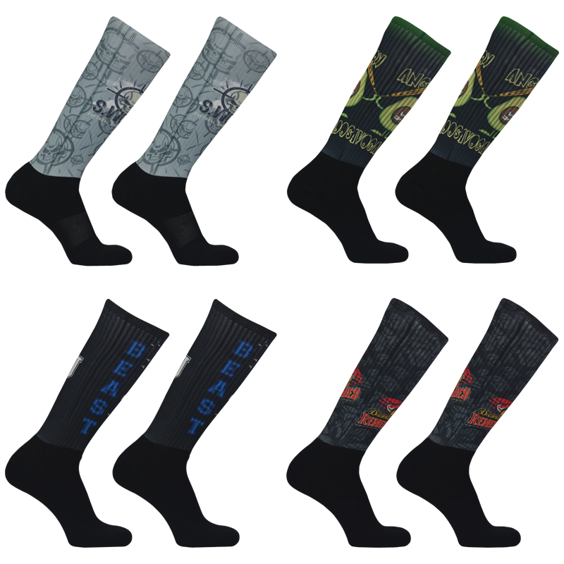 Sublimated Over The Calf Sox 2