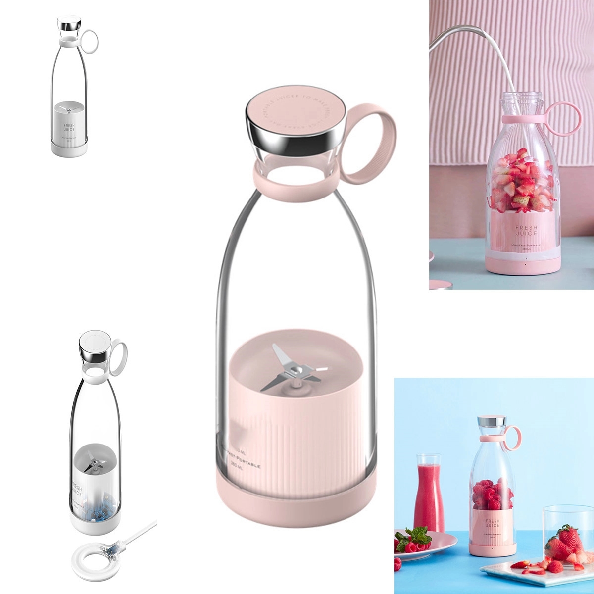 Portable Travel Juice Electric Juicer Cup 2