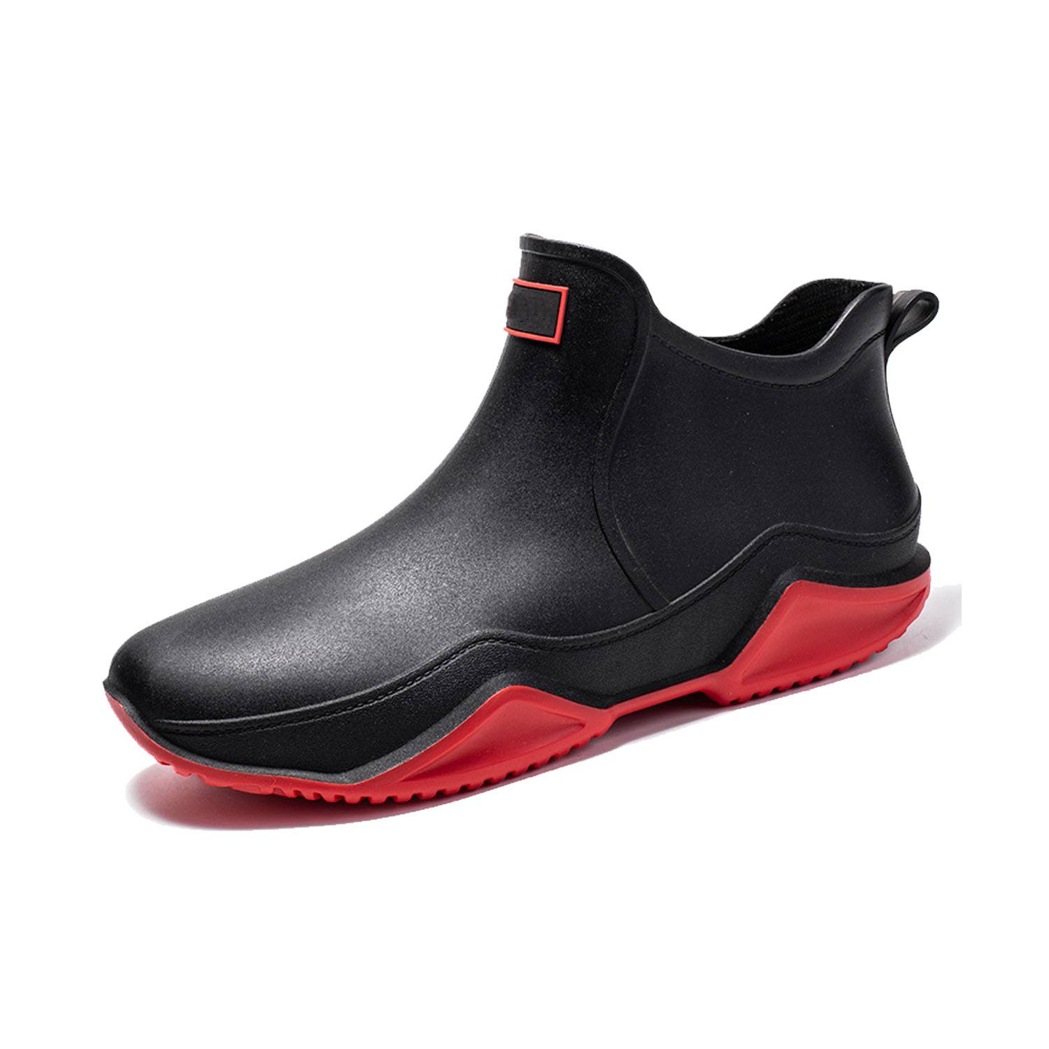 Waterproof Non-Slip Soft Short Rubber Rain Boots 7