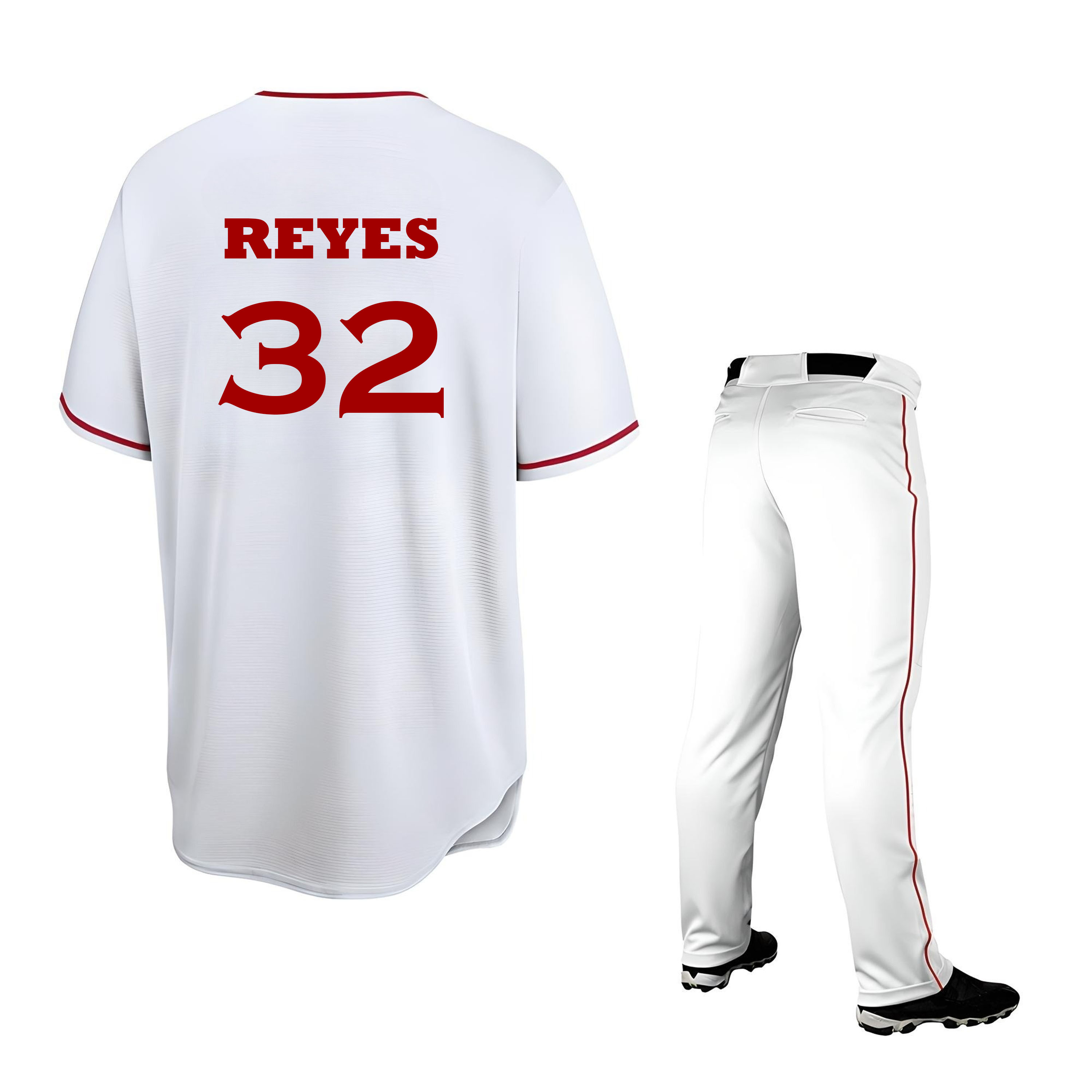 Baseball Set - Button Shirt and Pants 7