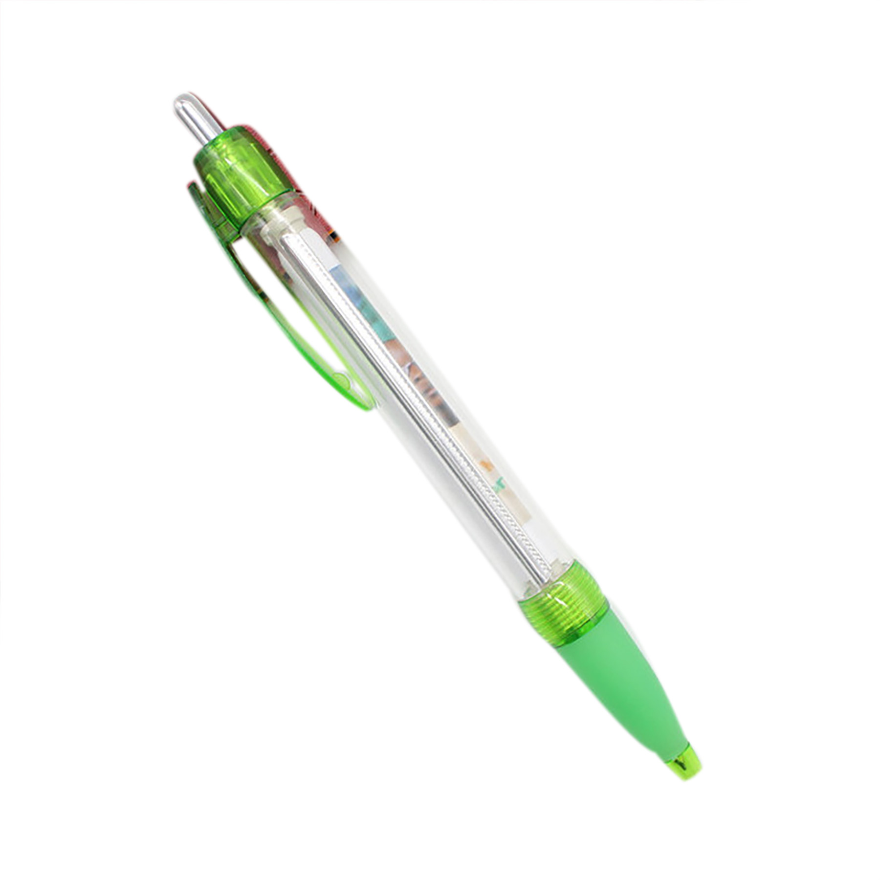 ABS  Scroll Paper Ballpoint Pens 6
