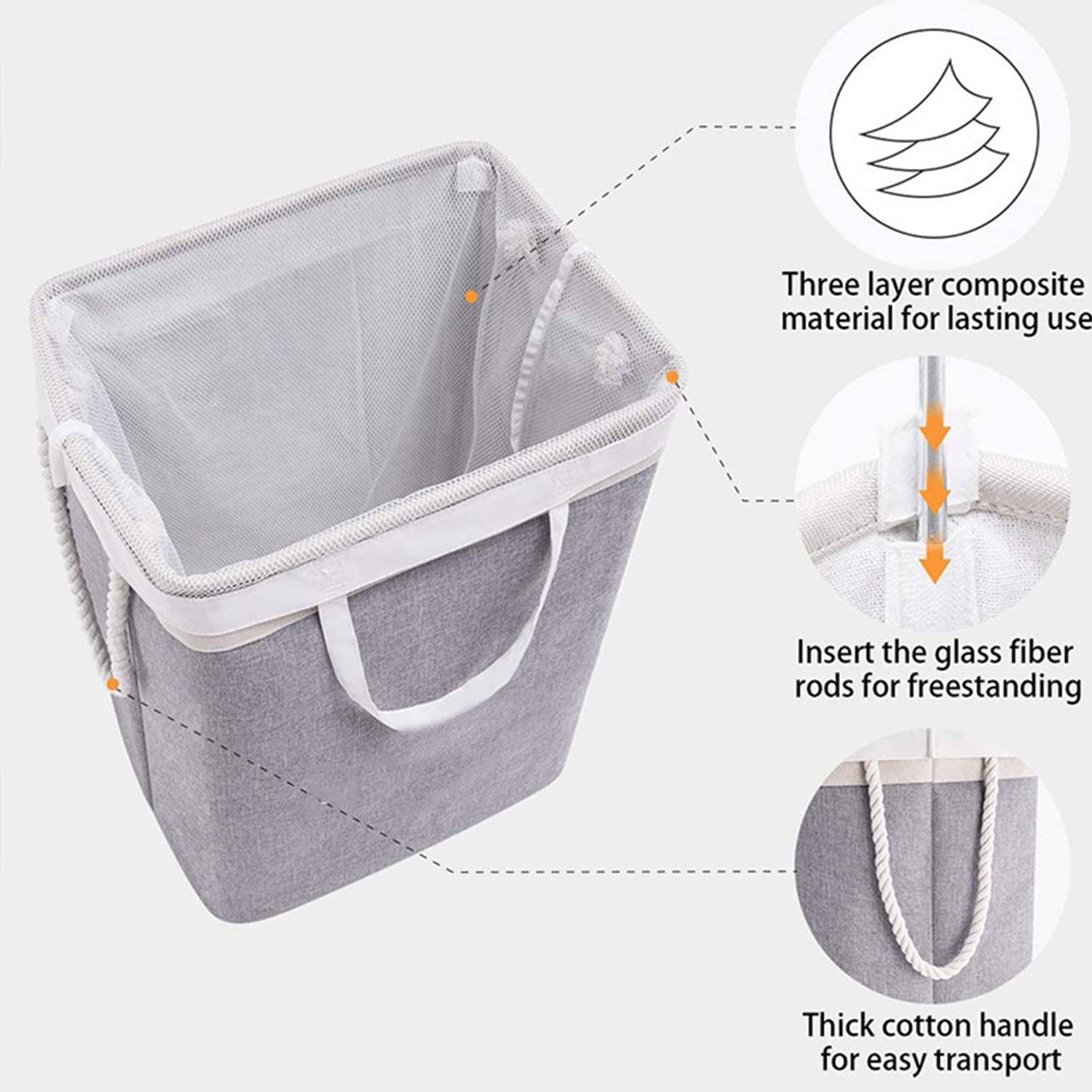 Foldable Laundry Basket 8