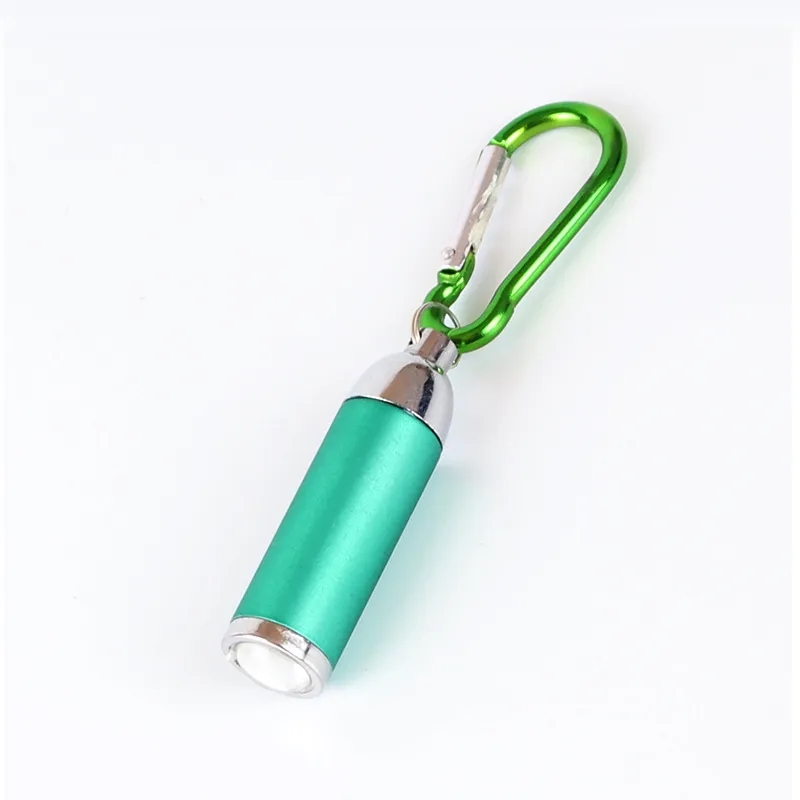 Mini LED Keychain Flashlight With Carabiner 2