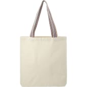 Rainbow Recycled 6oz Cotton Convention Tote 12