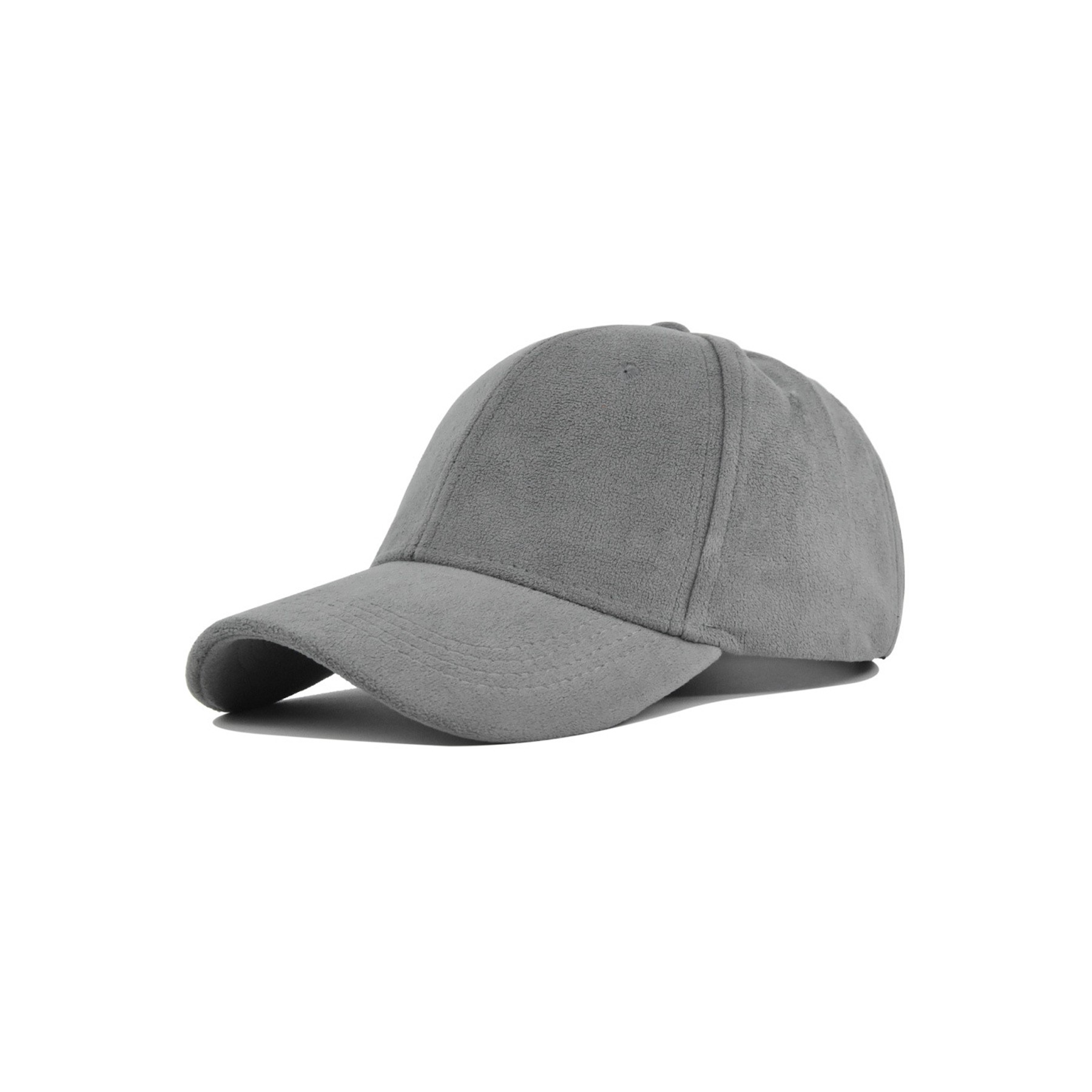 Faux Suede Leather Cap 4