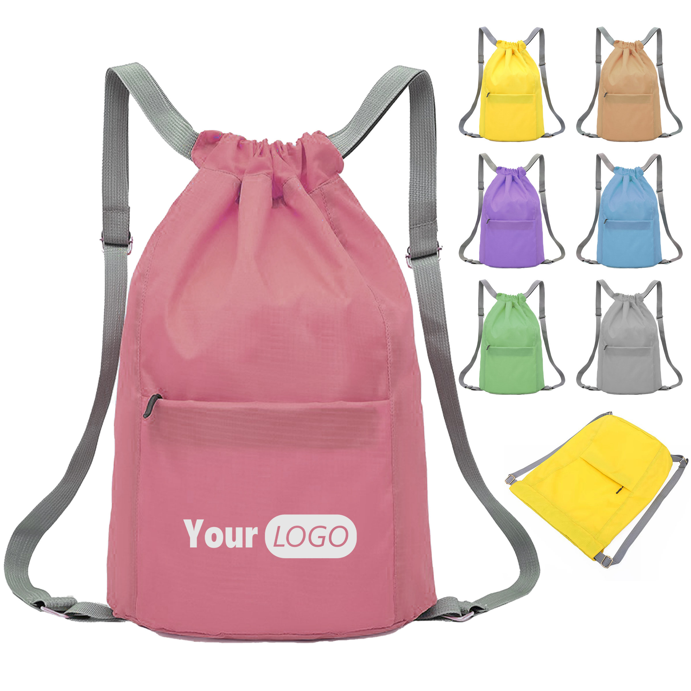 Oxford Customizable Drawstring Backpack 1