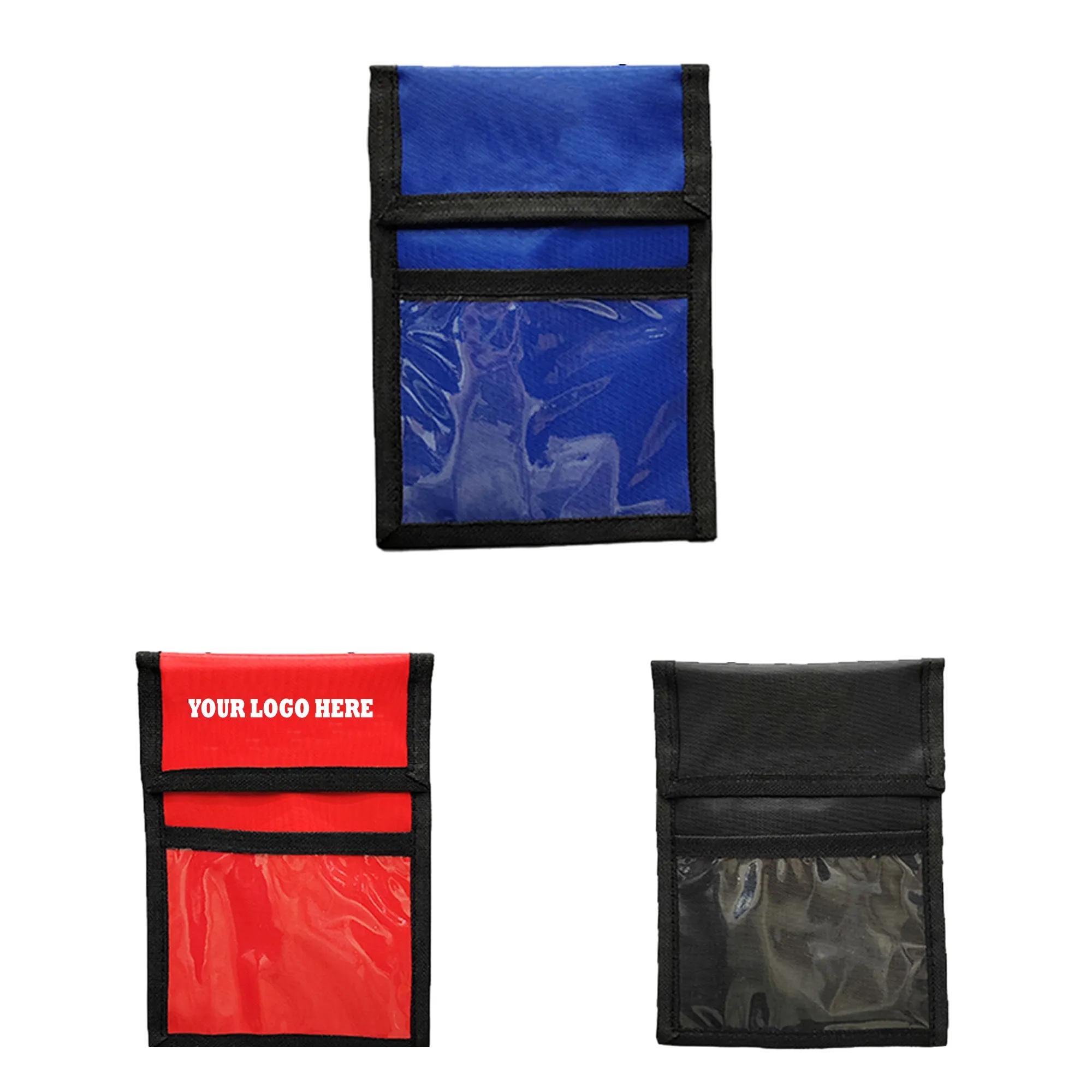 Conference Exhibition Card Folding ID Change Bag MOQ 100PCS 2