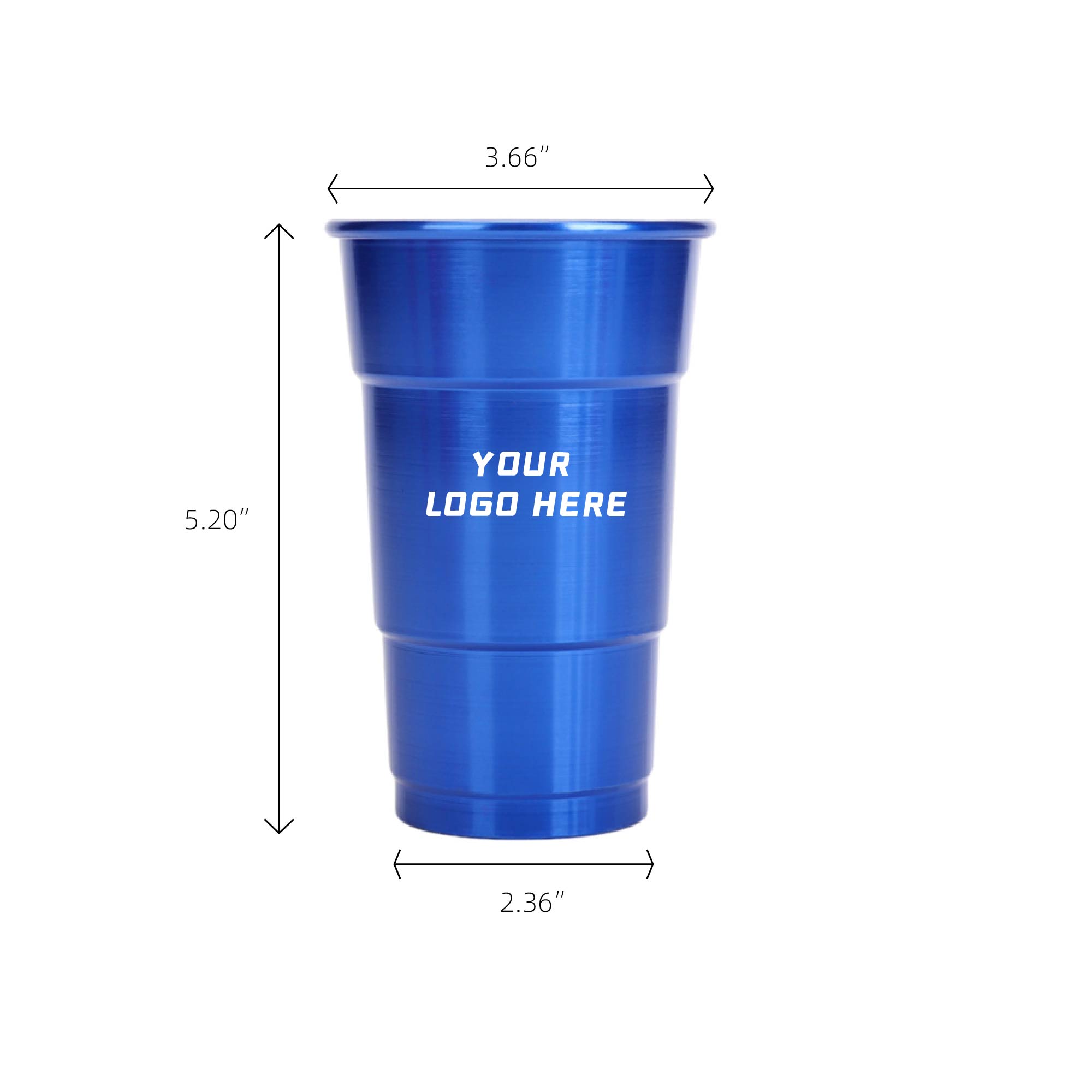 16oz Aluminum Cup 2