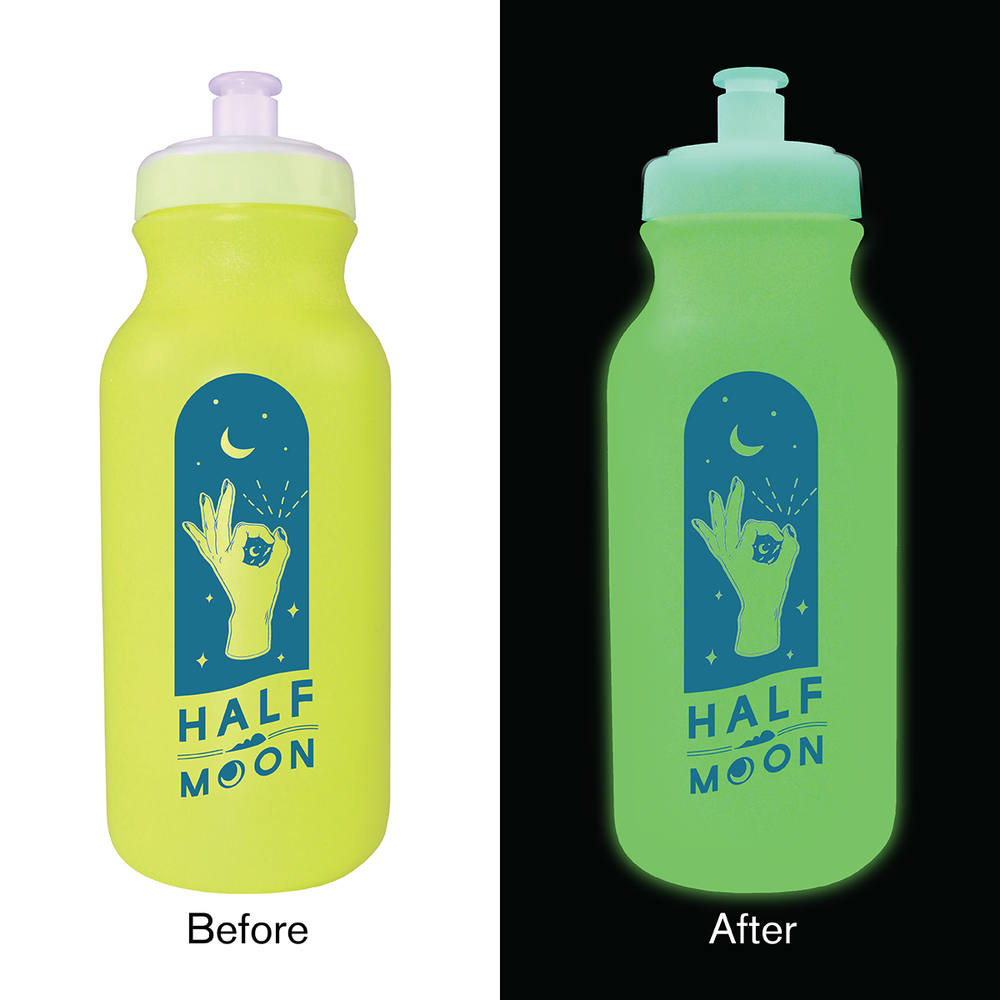 20 oz. Nite Glow Value Cycle Bottle with Push 'n Pull Cap 2