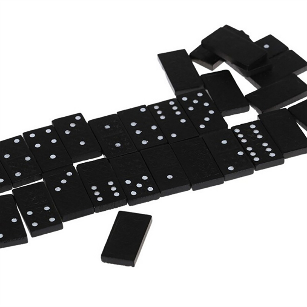 Dominos In Wooden Box 6