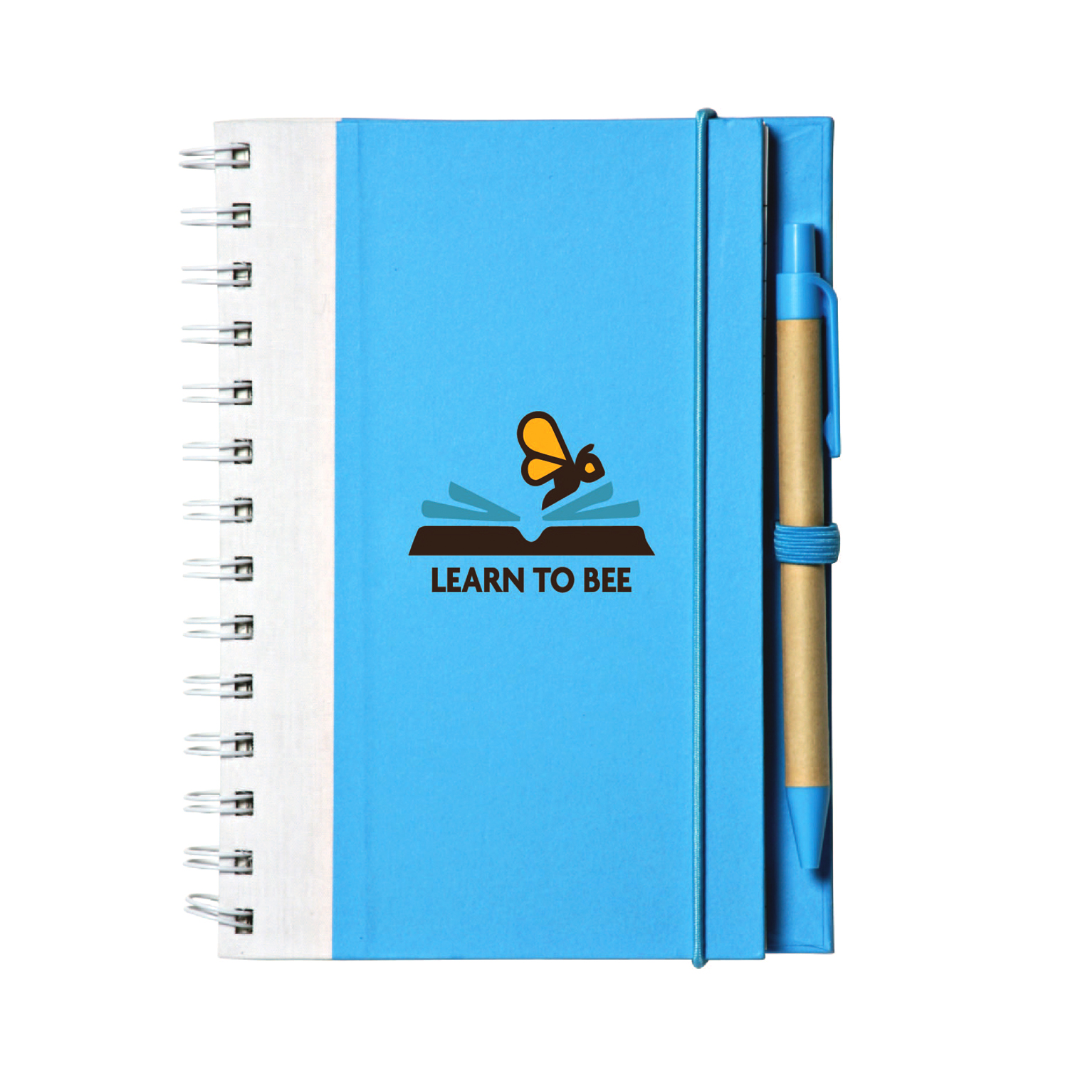 Duotone Bright Eco Notebook (1 Color Imprint) 2