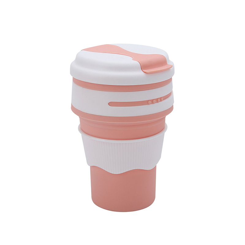 12oz(350ml)Silicone Collapsible Water Bottle 2