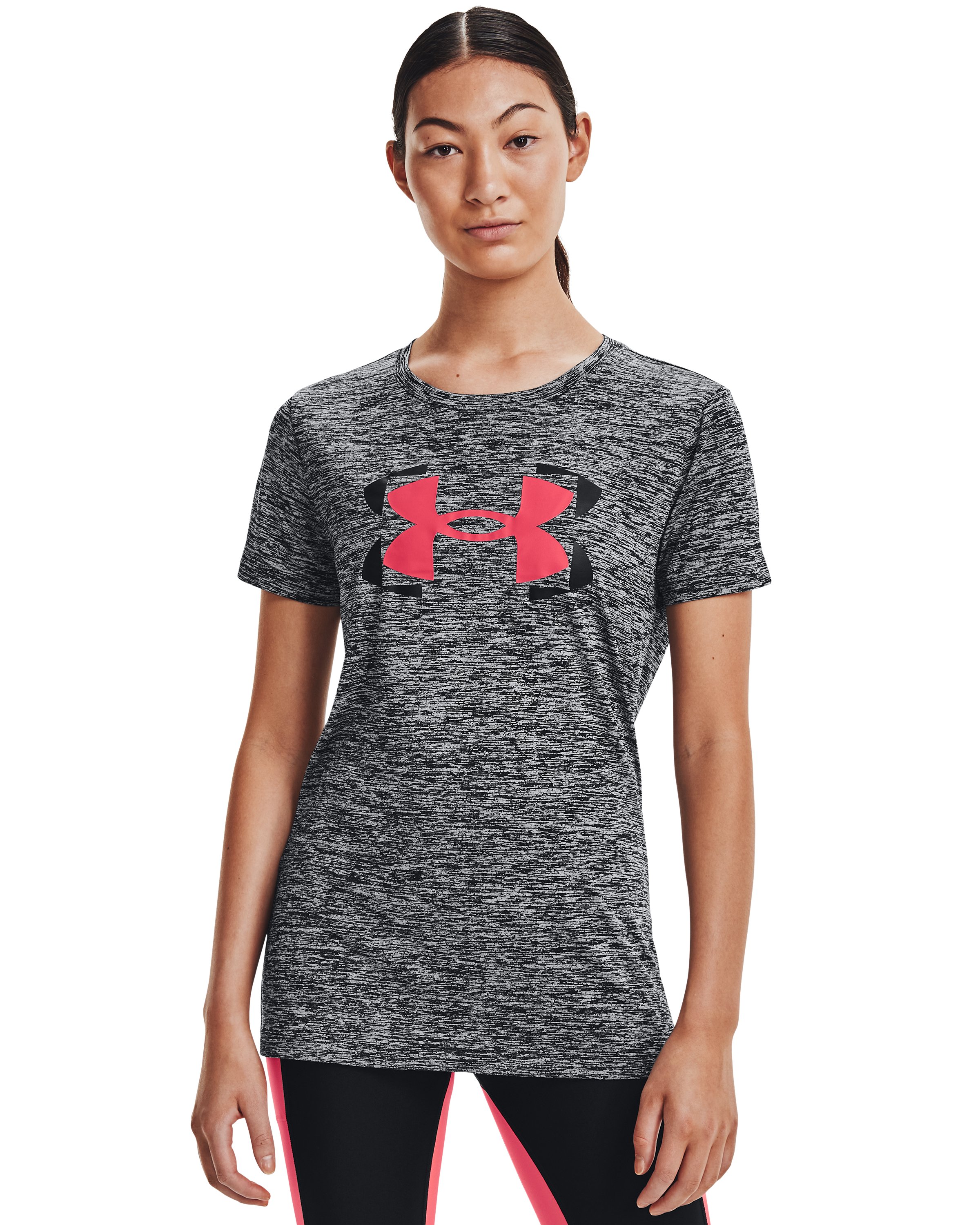 UA Tech Twist Logo Women's Short Sleeve 5