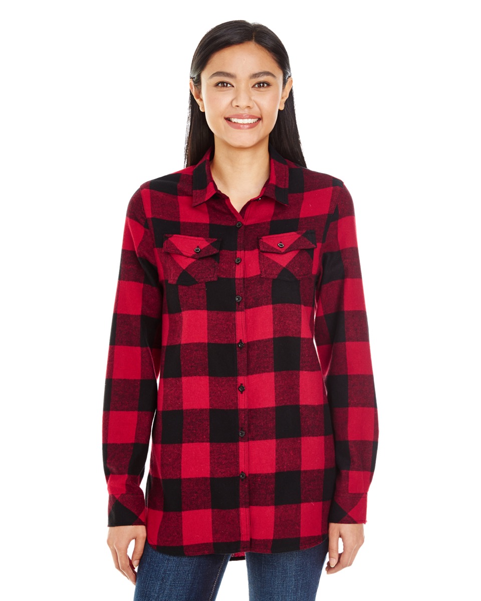 Ladies' Legendary Plaid Flannel Shirt 2