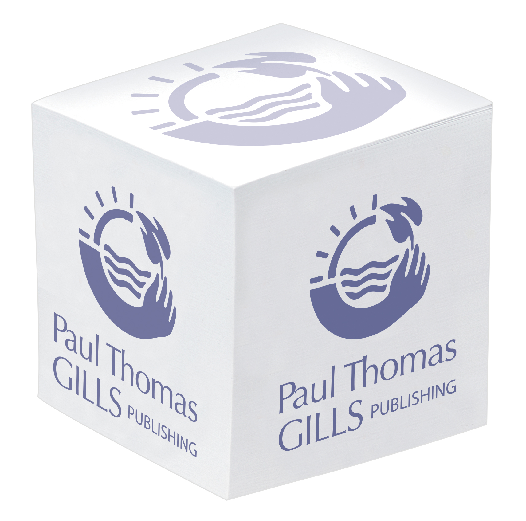 Souvenir® 3" x 3" x 3" Non-Adhesive Value Cube 4