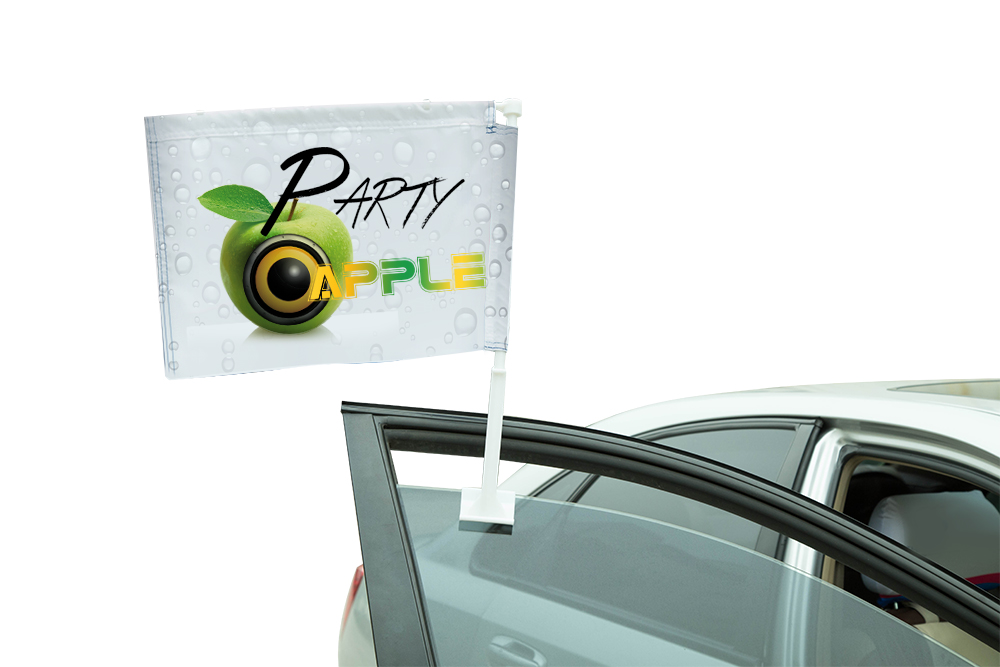 20" Drivable Double-Sided Premium Car Window Flag 2