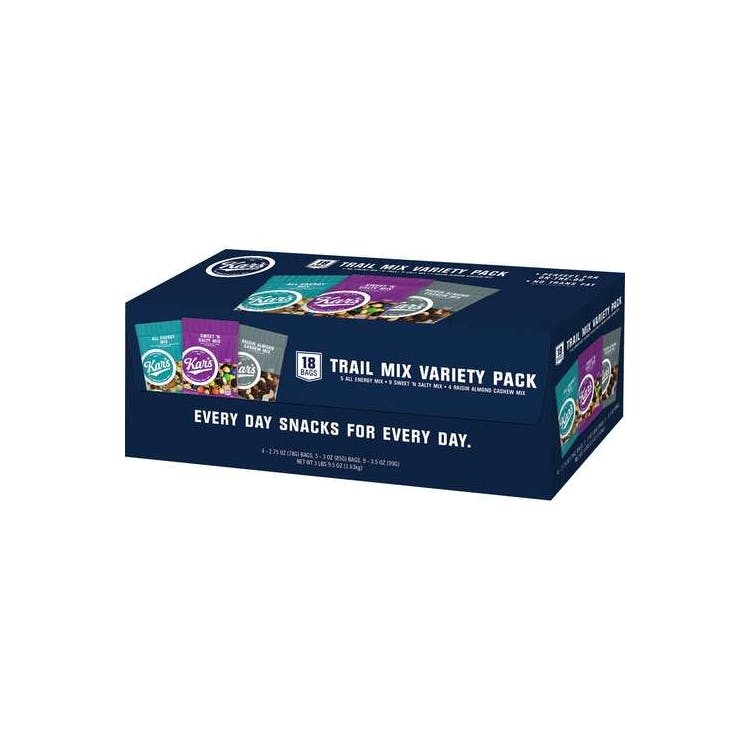 Kar's Trail Mix - Variety Pack 2.75 oz 18 Box 2